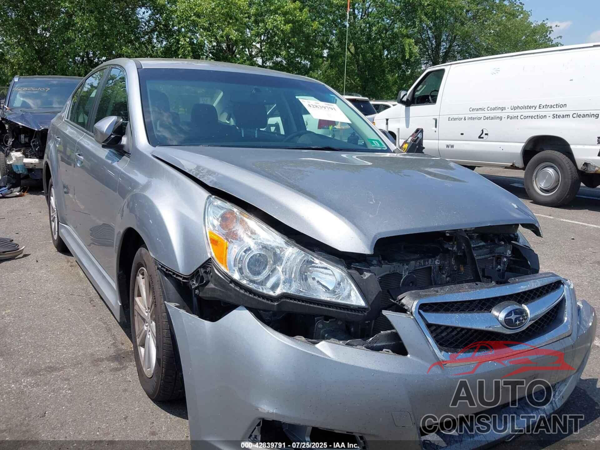 SUBARU LEGACY 2011 - 4S3BMBG6XB3212196
