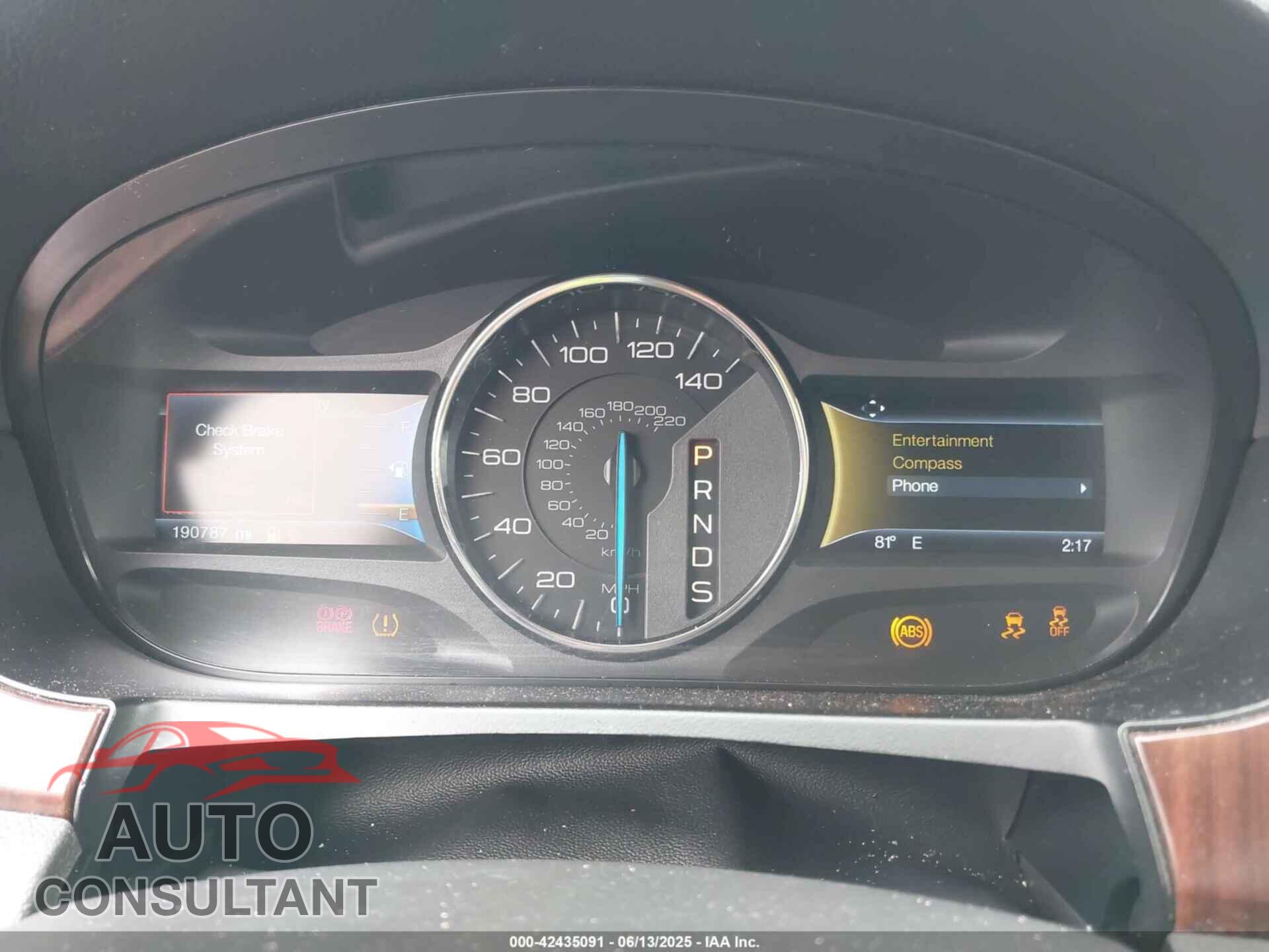 FORD EDGE 2014 - 2FMDK3KC6EBA34577