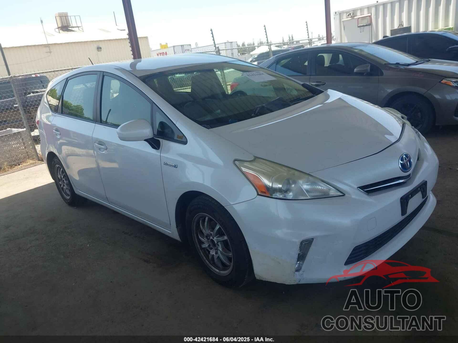 TOYOTA PRIUS V 2014 - JTDZN3EU8E3356711