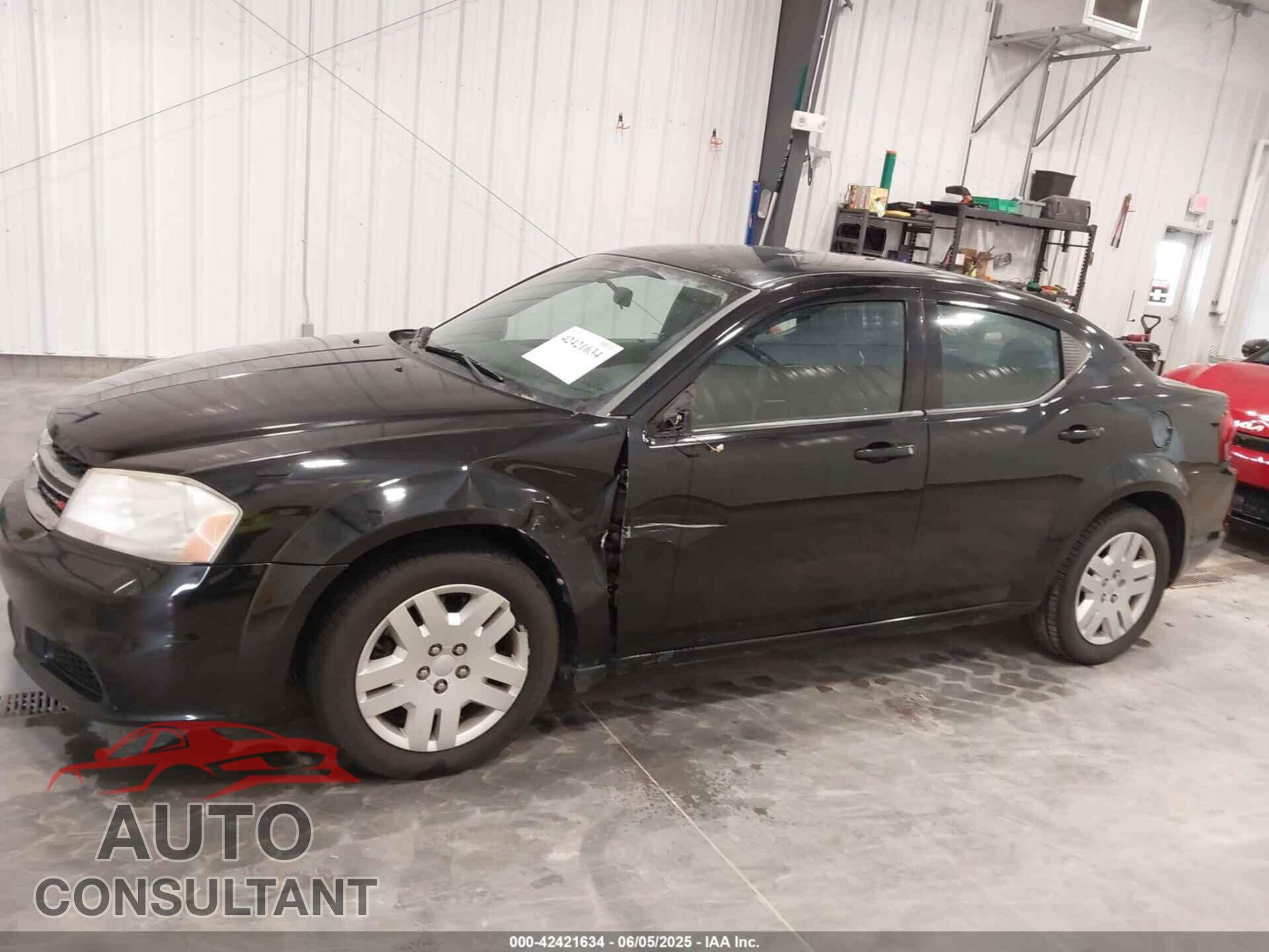DODGE AVENGER 2013 - 1C3CDZAB6DN592068