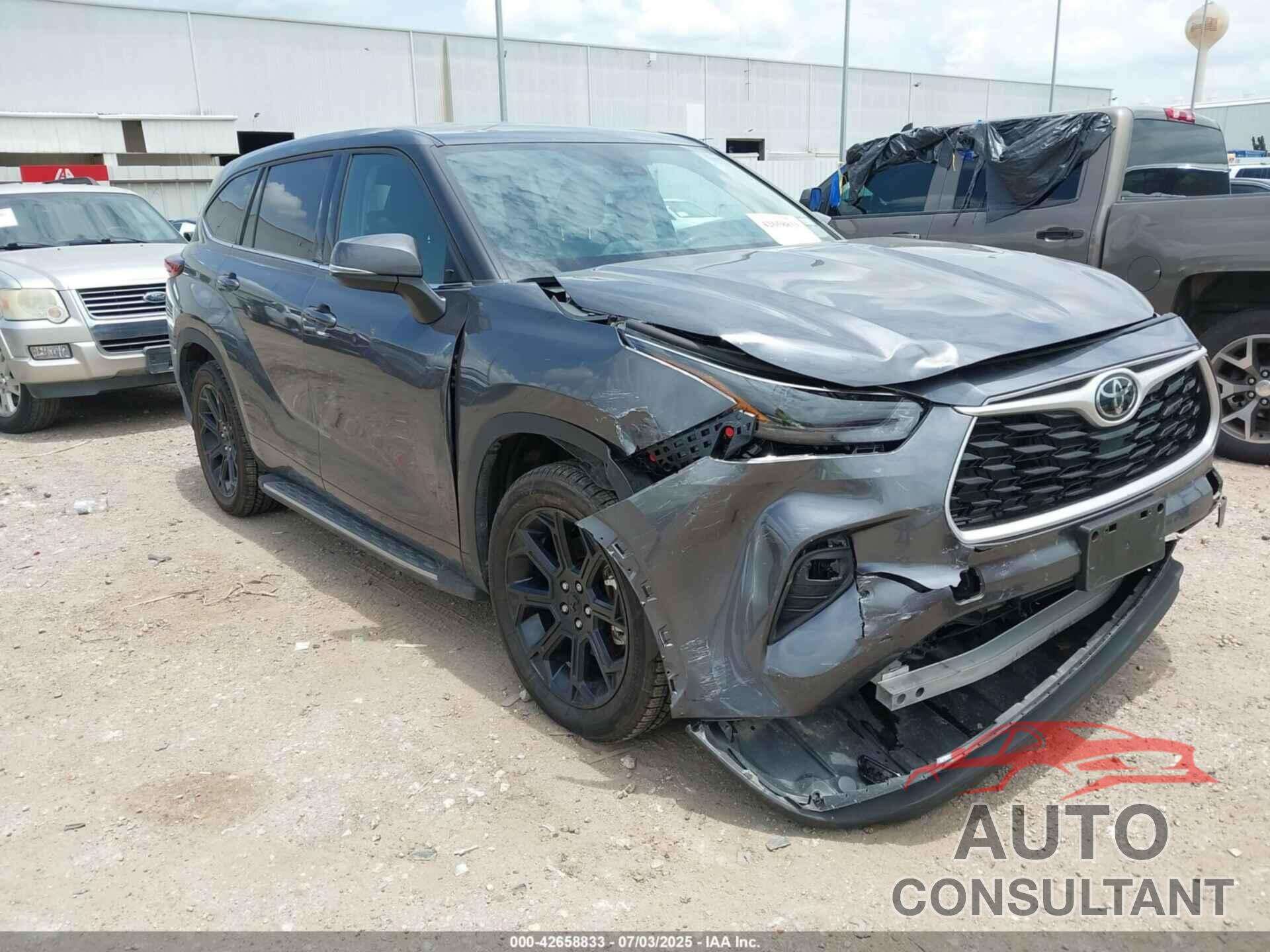 TOYOTA HIGHLANDER 2022 - 5TDZZRAH0NS140205