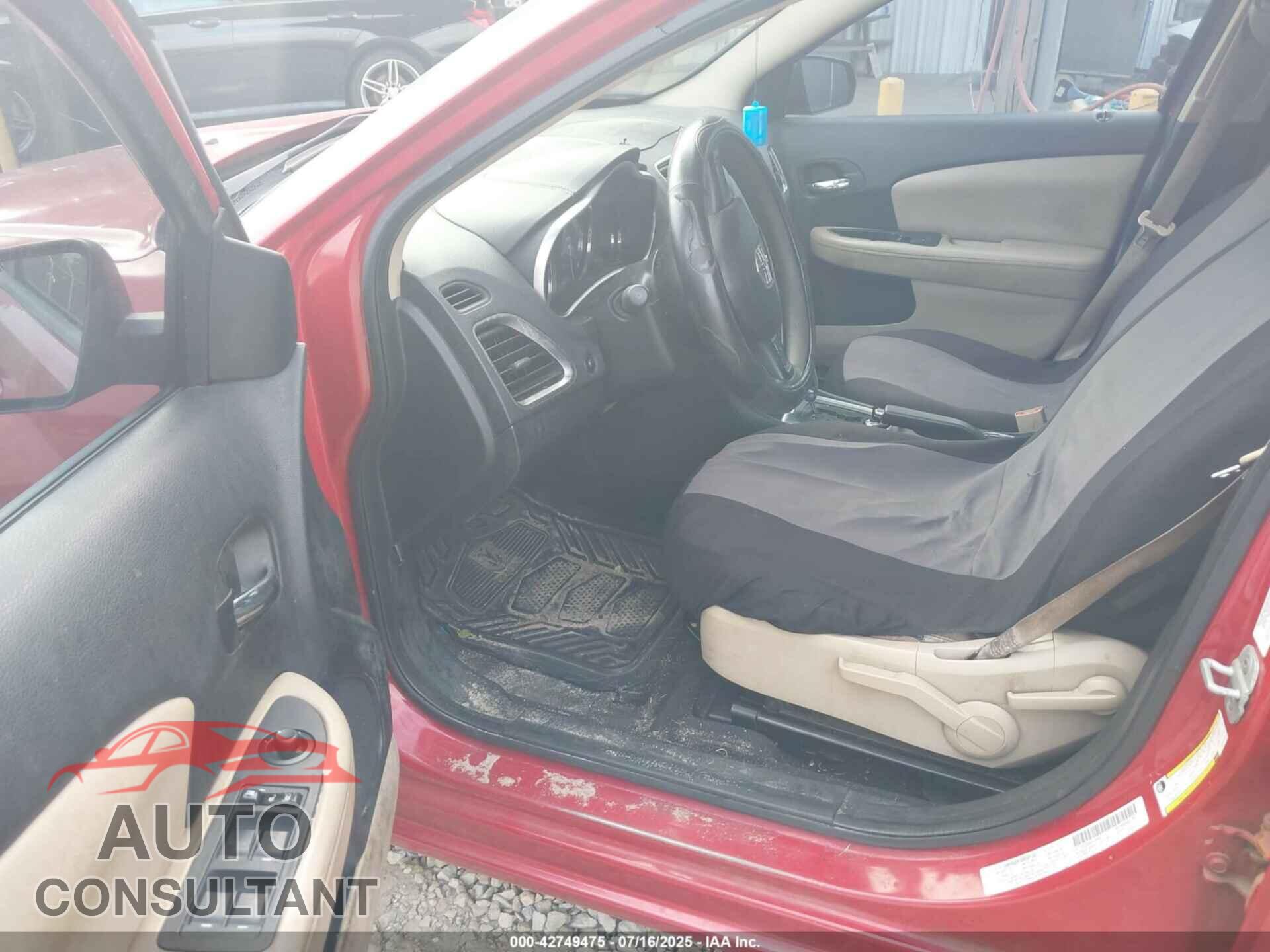 DODGE AVENGER 2012 - 1C3CDZAB9CN134006