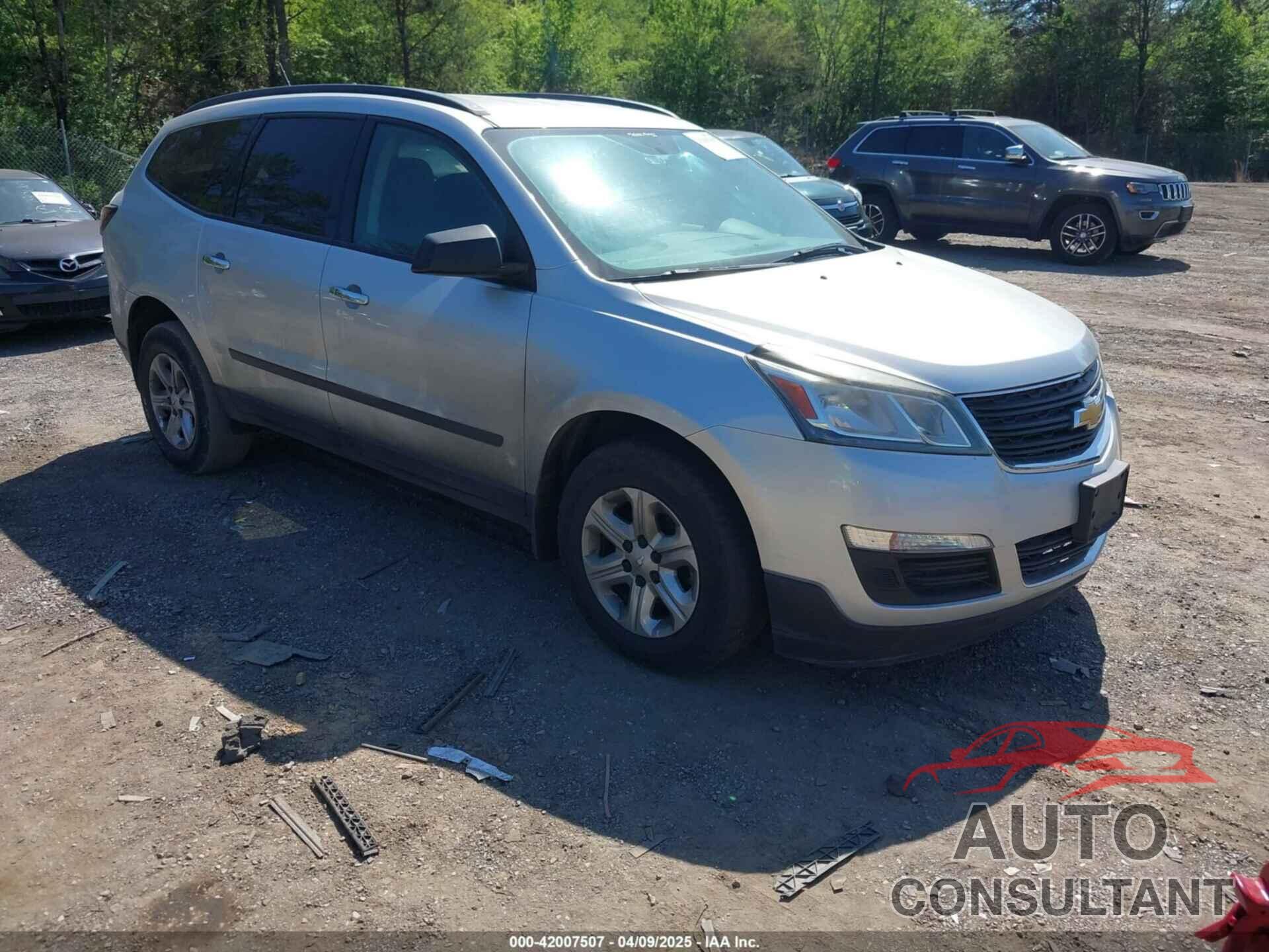 CHEVROLET TRAVERSE 2015 - 1GNKRFKD3FJ278483