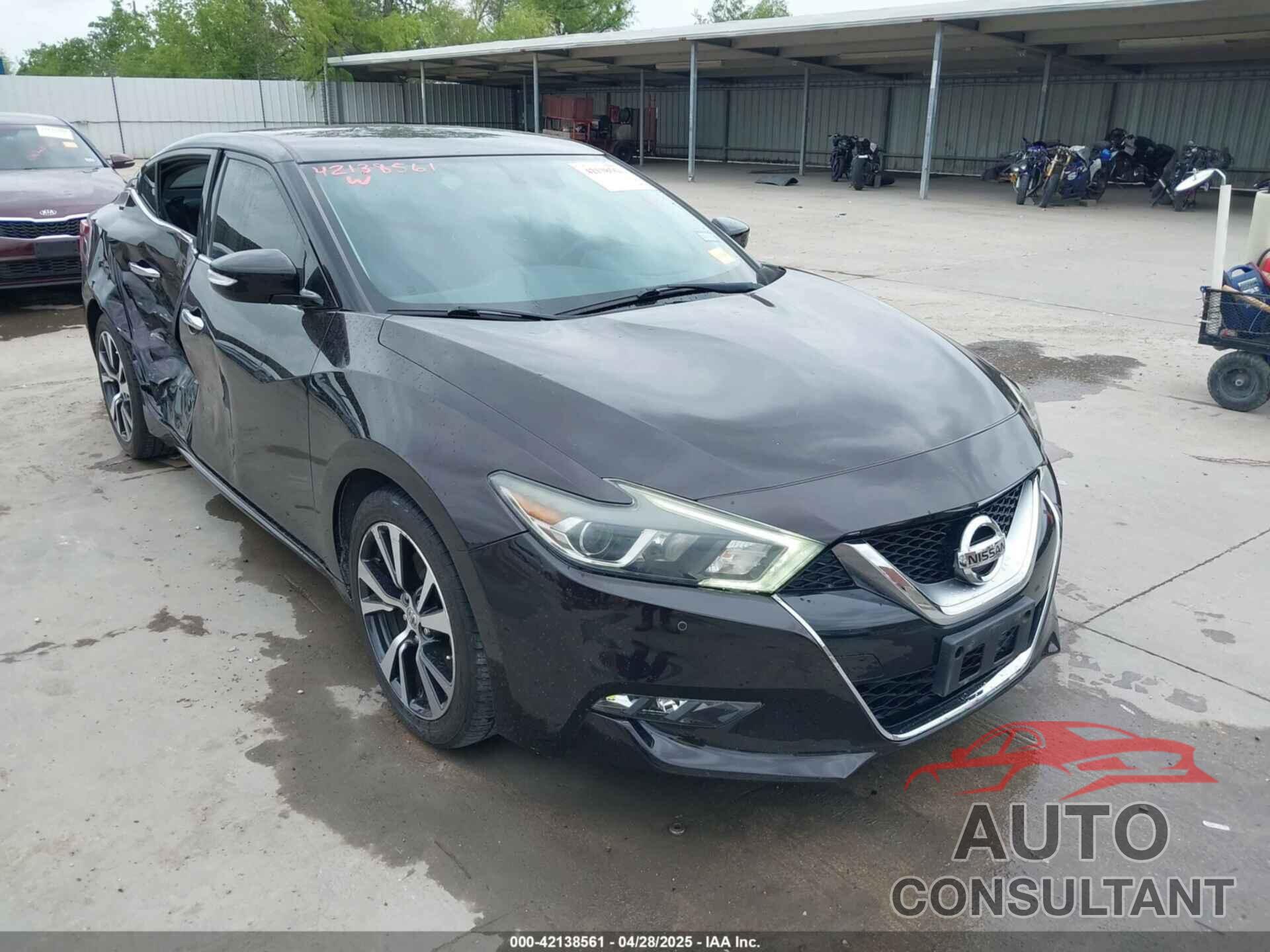 NISSAN MAXIMA 2016 - 1N4AA6APXGC388692