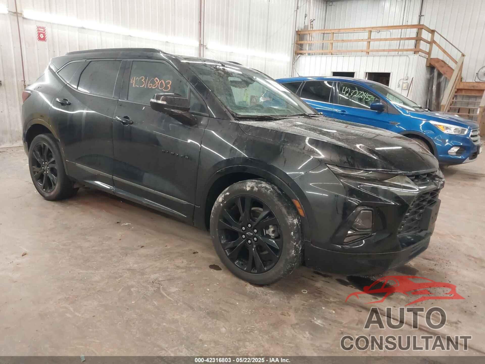 CHEVROLET BLAZER 2022 - 3GNKBKRS8NS175932