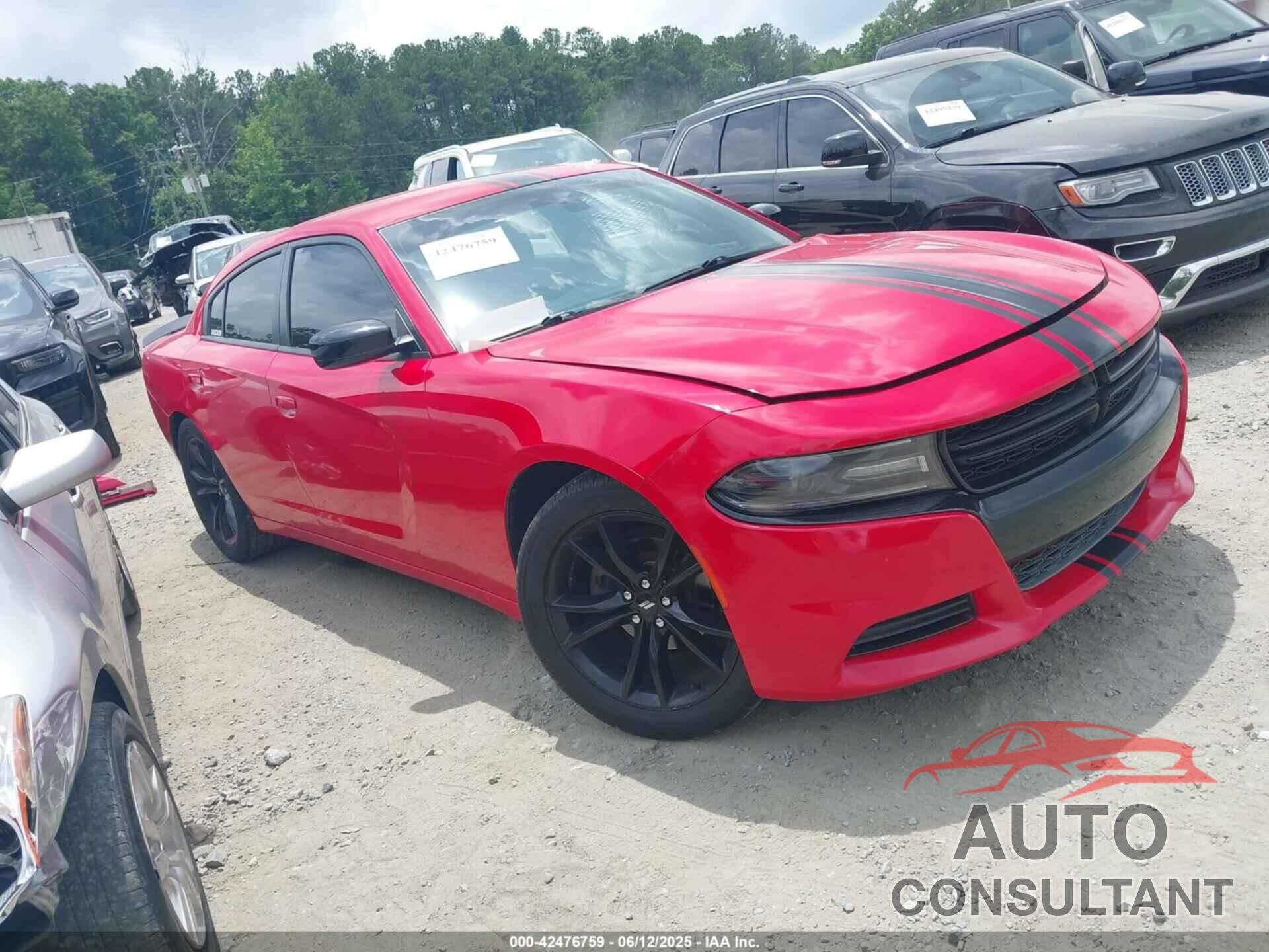 DODGE CHARGER 2018 - 2C3CDXBGXJH126324