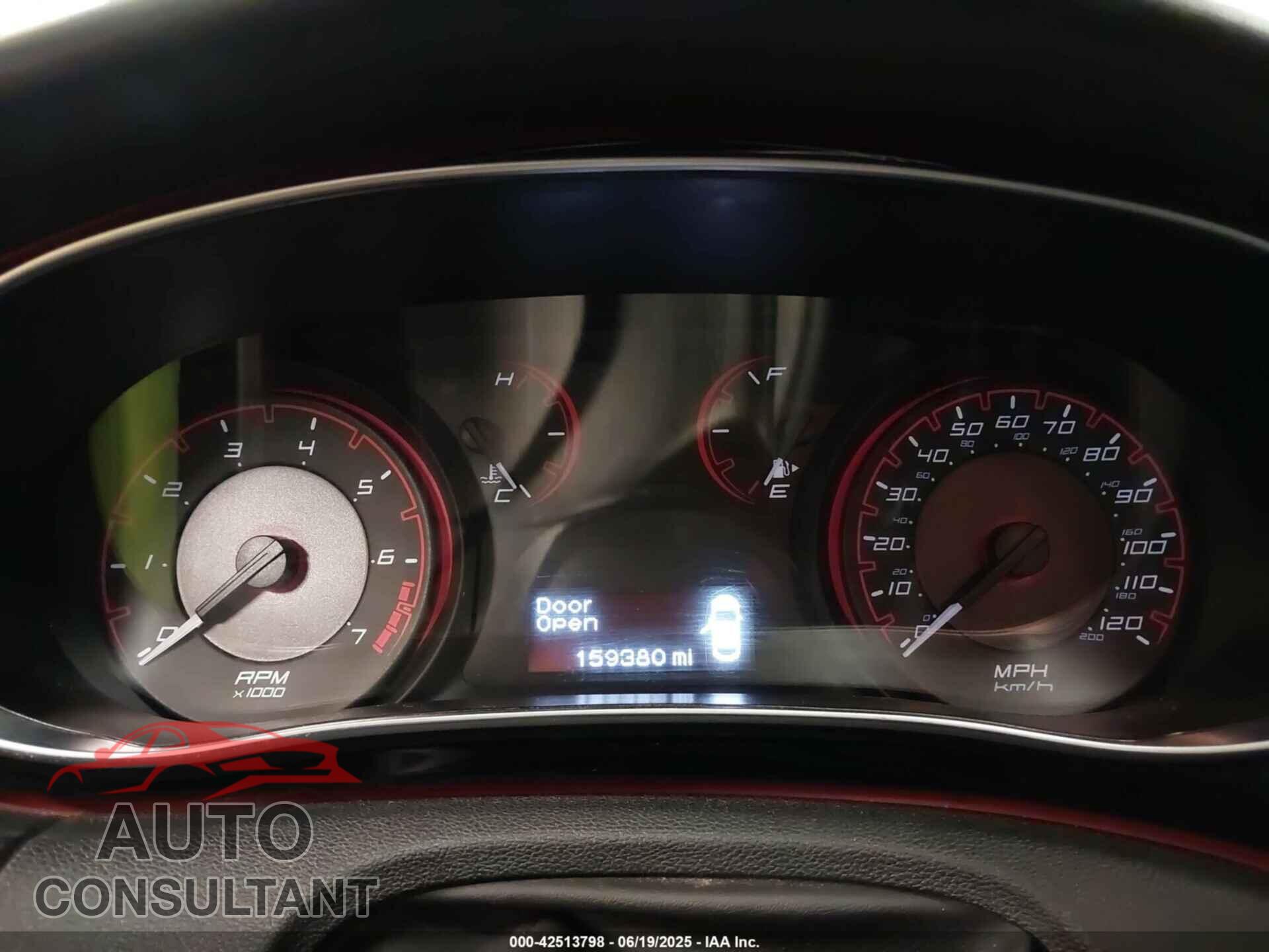 DODGE DART 2015 - 1C3CDFBB4FD182066