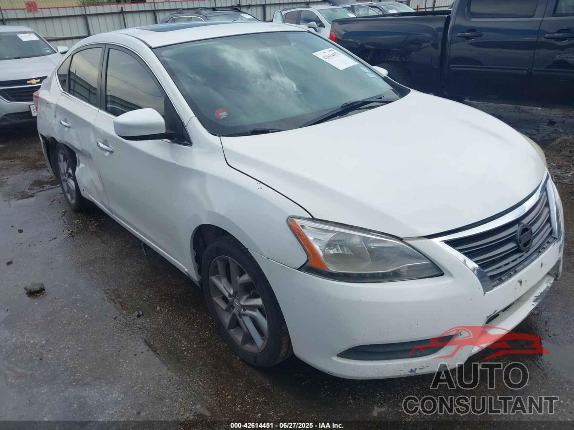 NISSAN SENTRA 2014 - 3N1AB7AP9EL659520