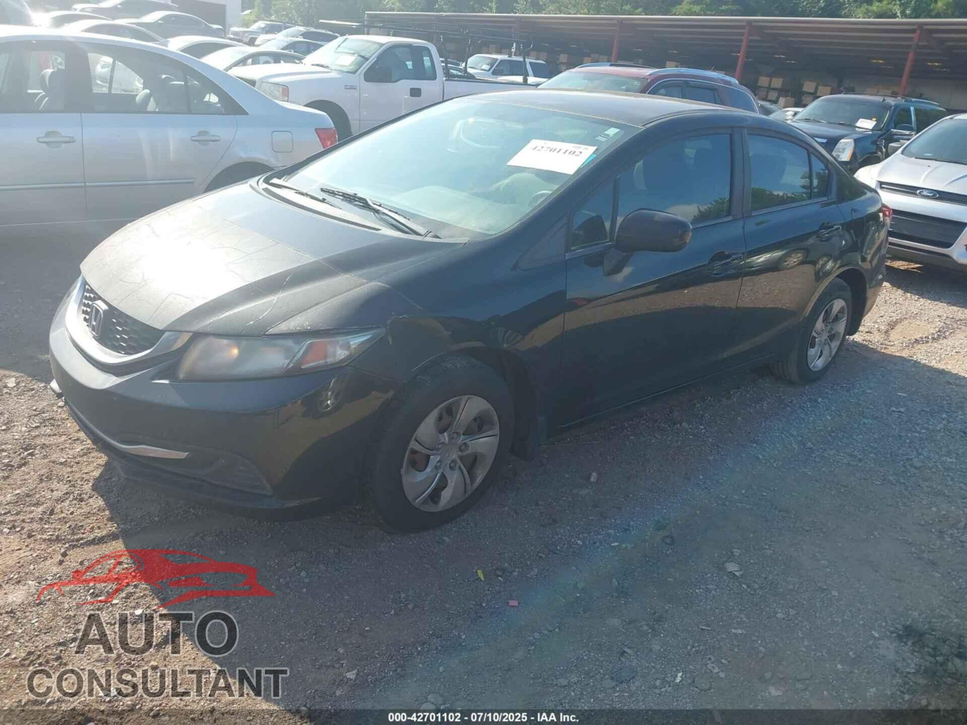 HONDA CIVIC 2014 - 19XFB2F52EE077471