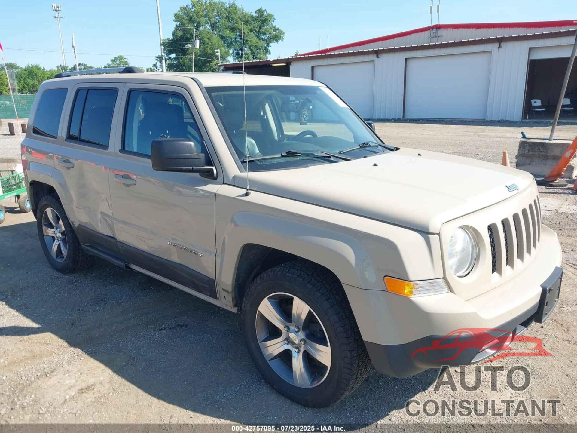 JEEP PATRIOT 2017 - 1C4NJPFA2HD203908