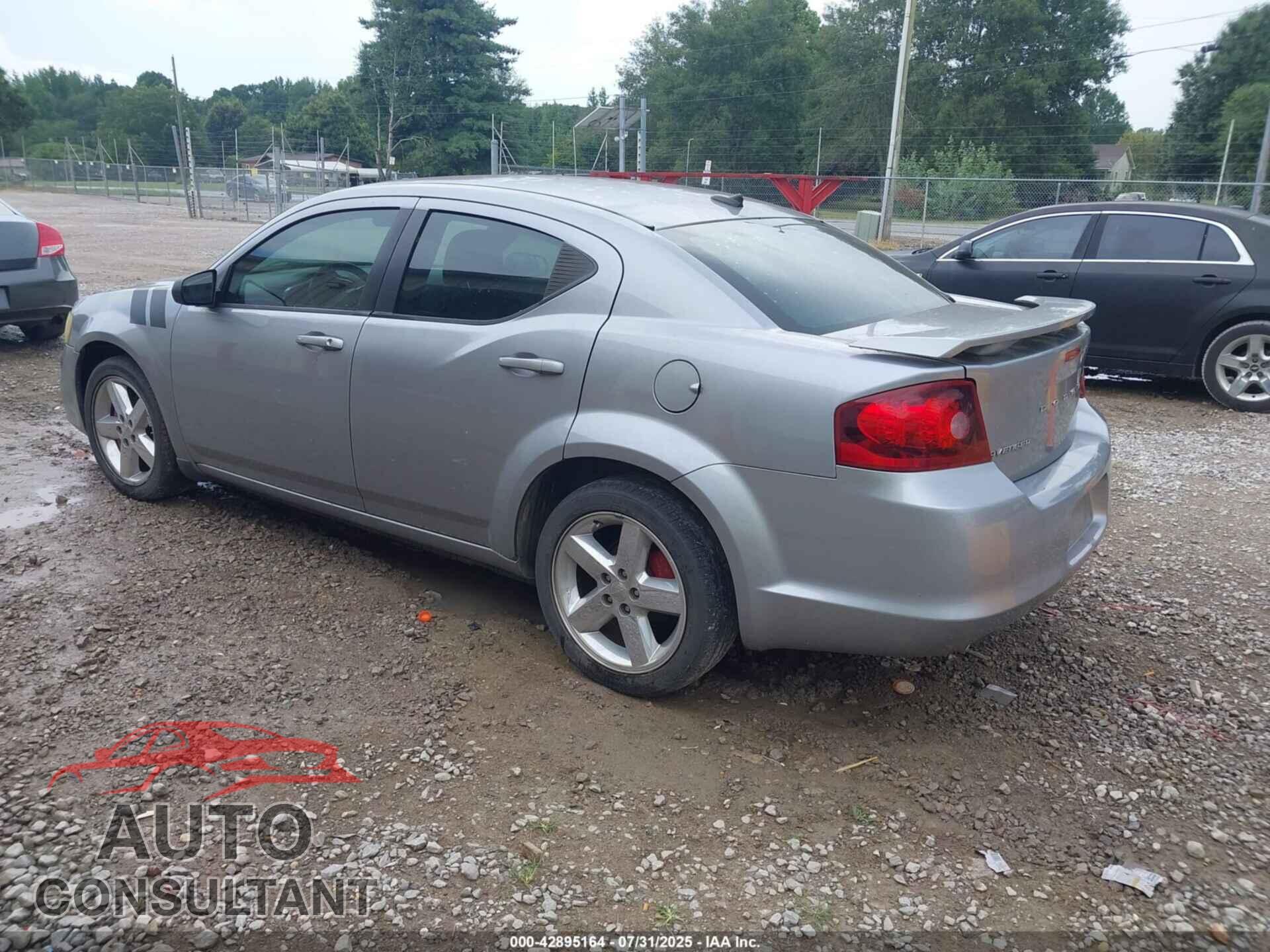 DODGE AVENGER 2013 - 1C3CDZAG9DN770180