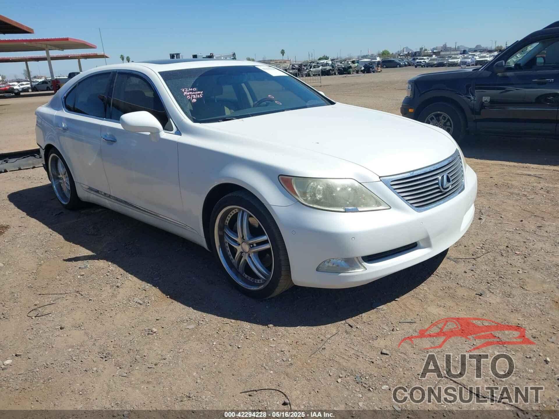 LEXUS LS 460 2009 - JTHBL46F195085819