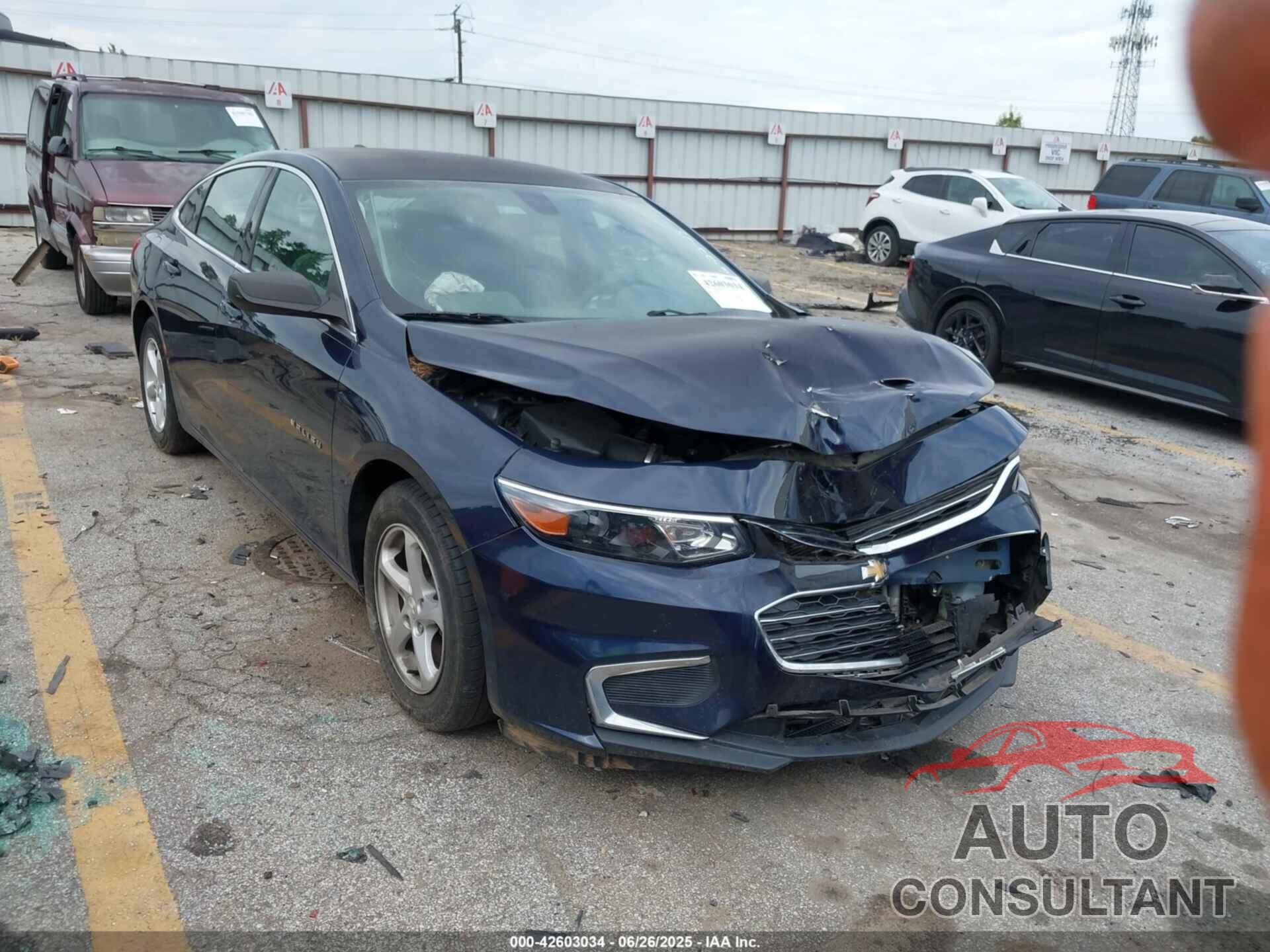 CHEVROLET MALIBU 2016 - 1G1ZB5ST6GF306206
