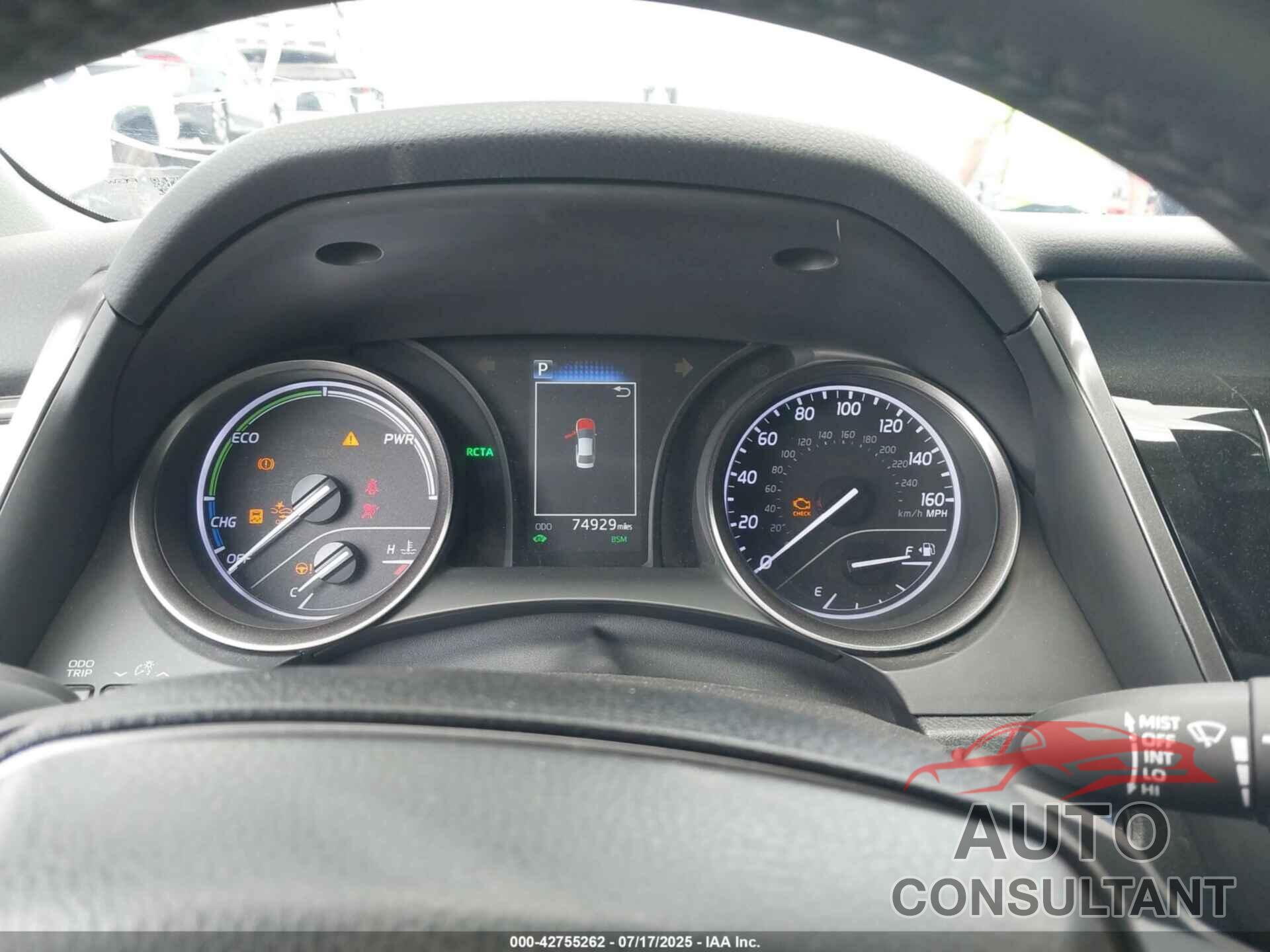 TOYOTA CAMRY 2022 - 4T1G31AK6NU580426