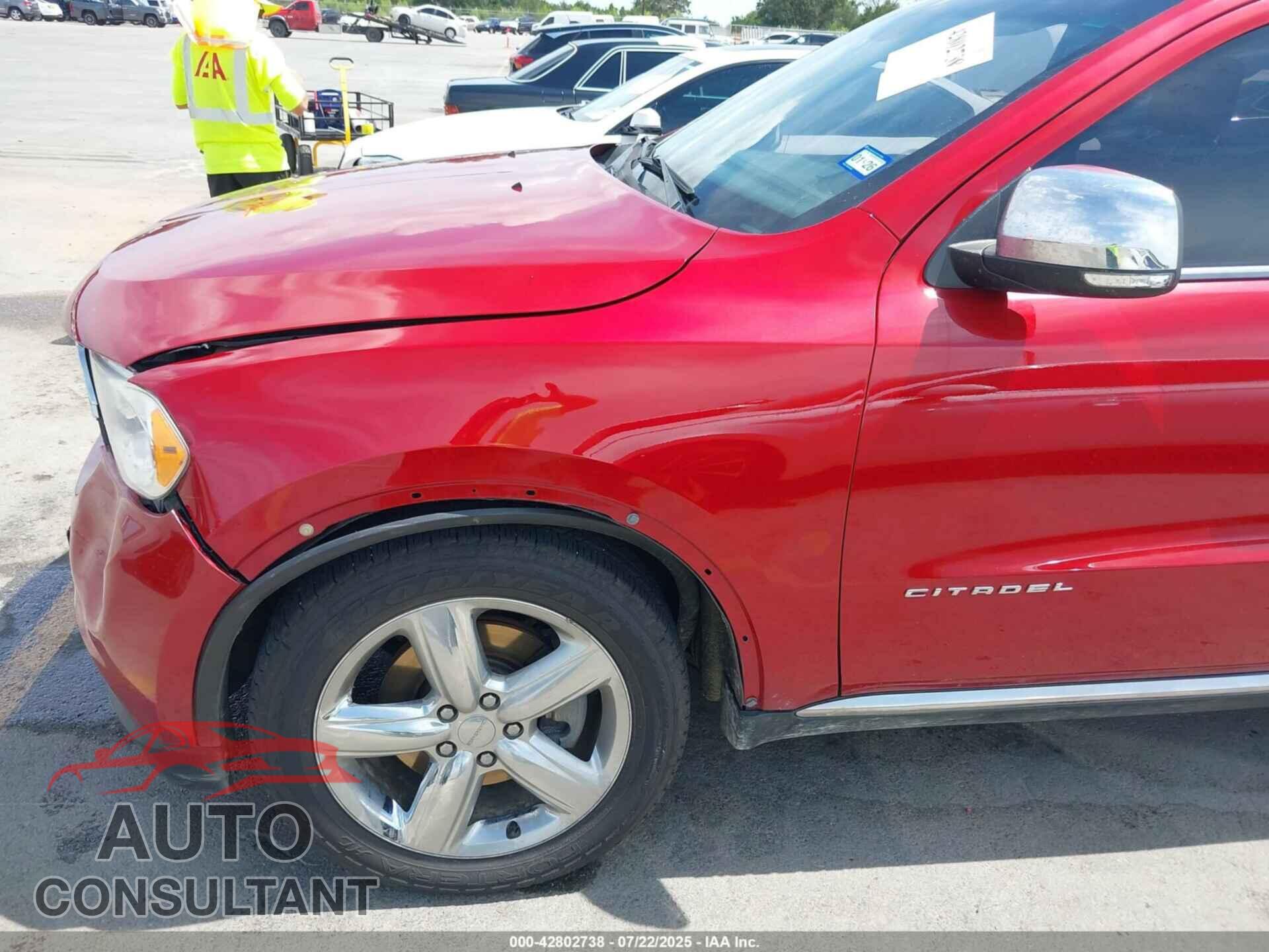 DODGE DURANGO 2011 - 1D4RD5GG2BC648195