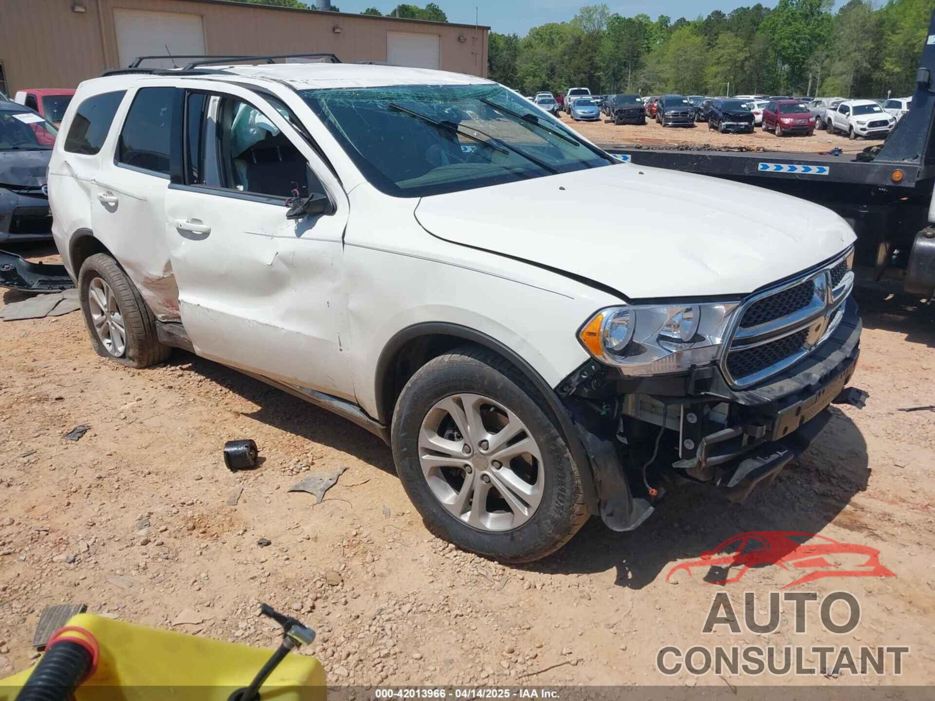DODGE DURANGO 2012 - 1C4RDJDG3CC117972