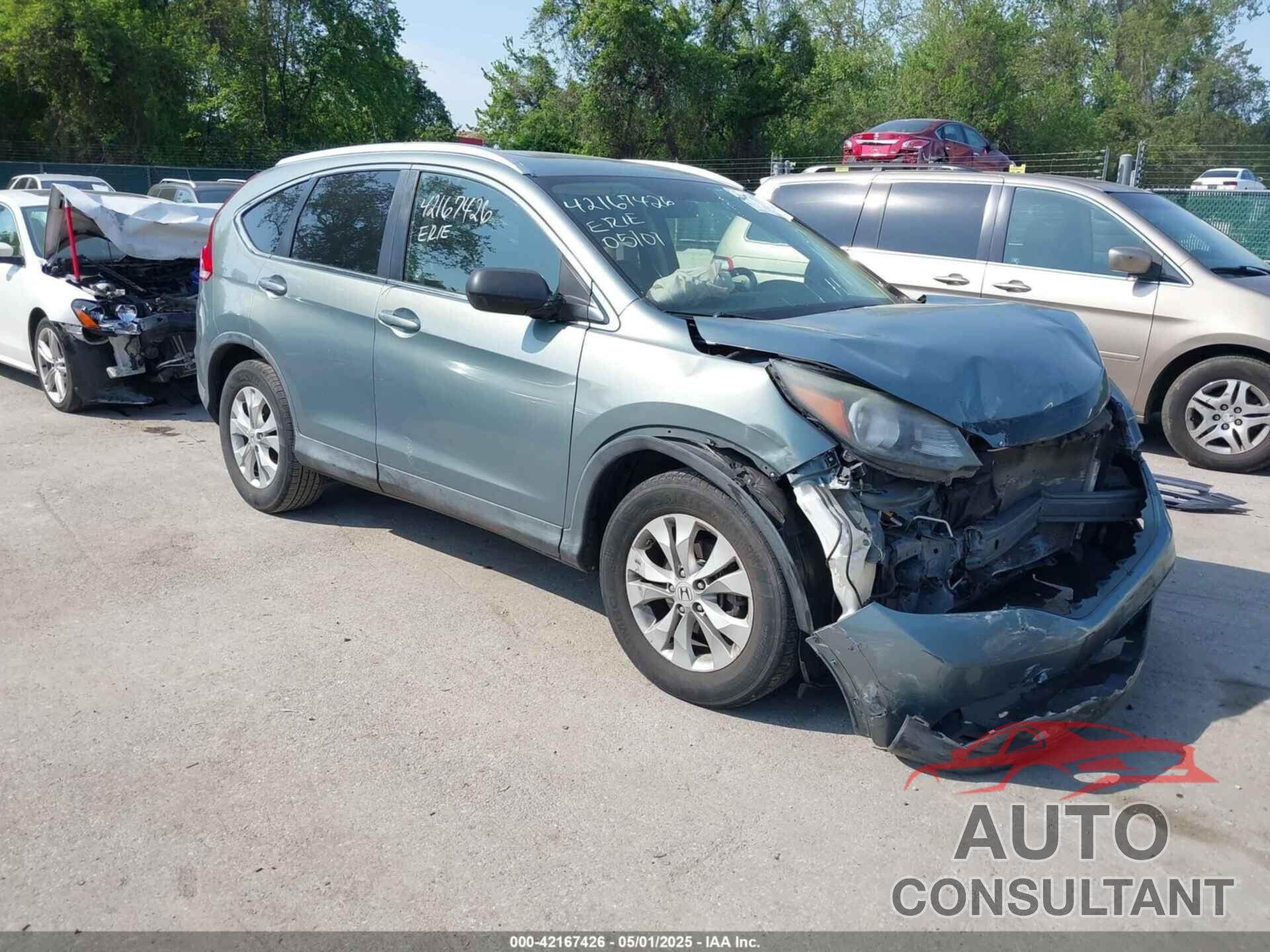 HONDA CR-V 2012 - JHLRM4H75CC020481