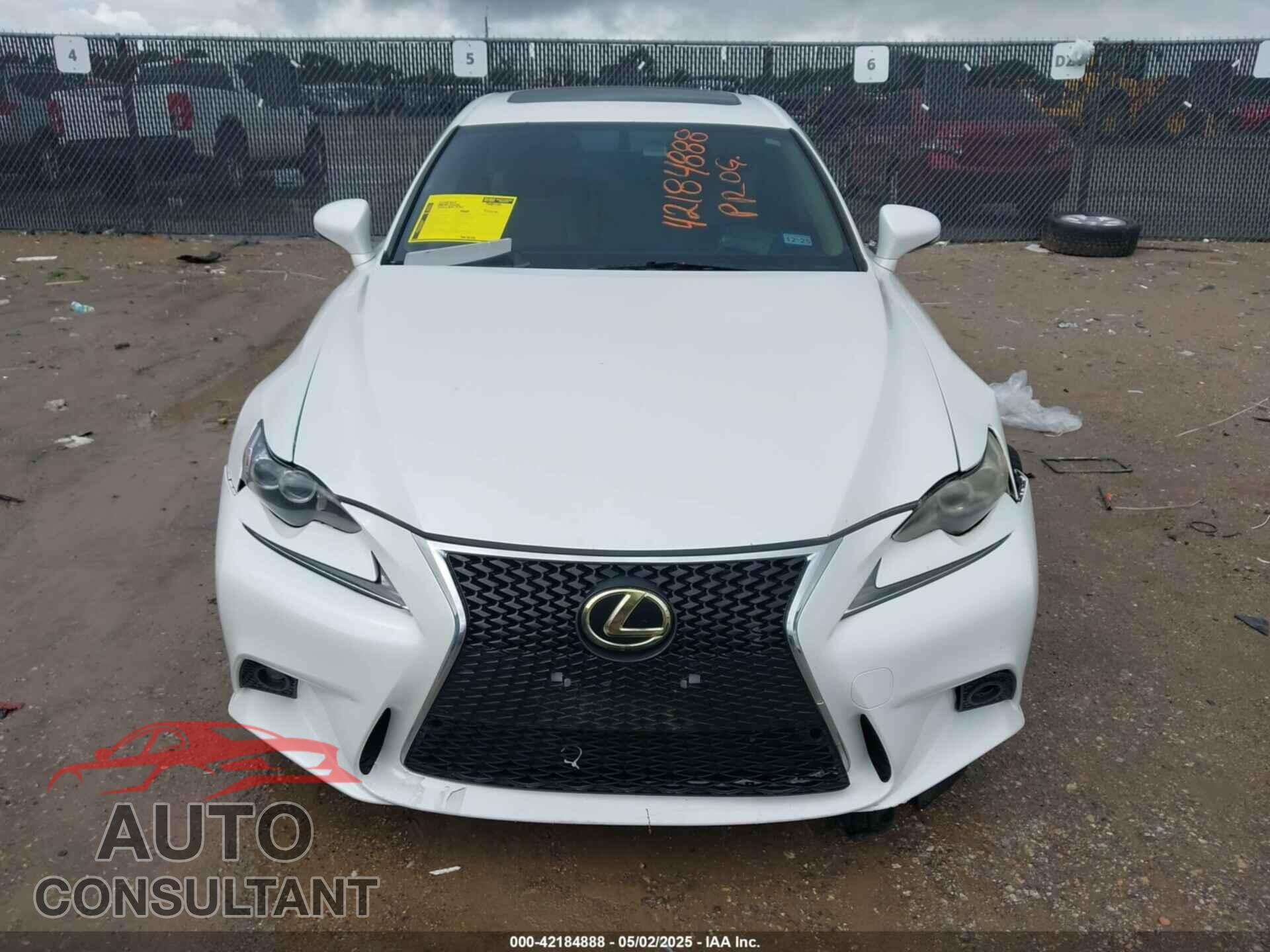 LEXUS IS 250 2014 - JTHCF1D28E5000656