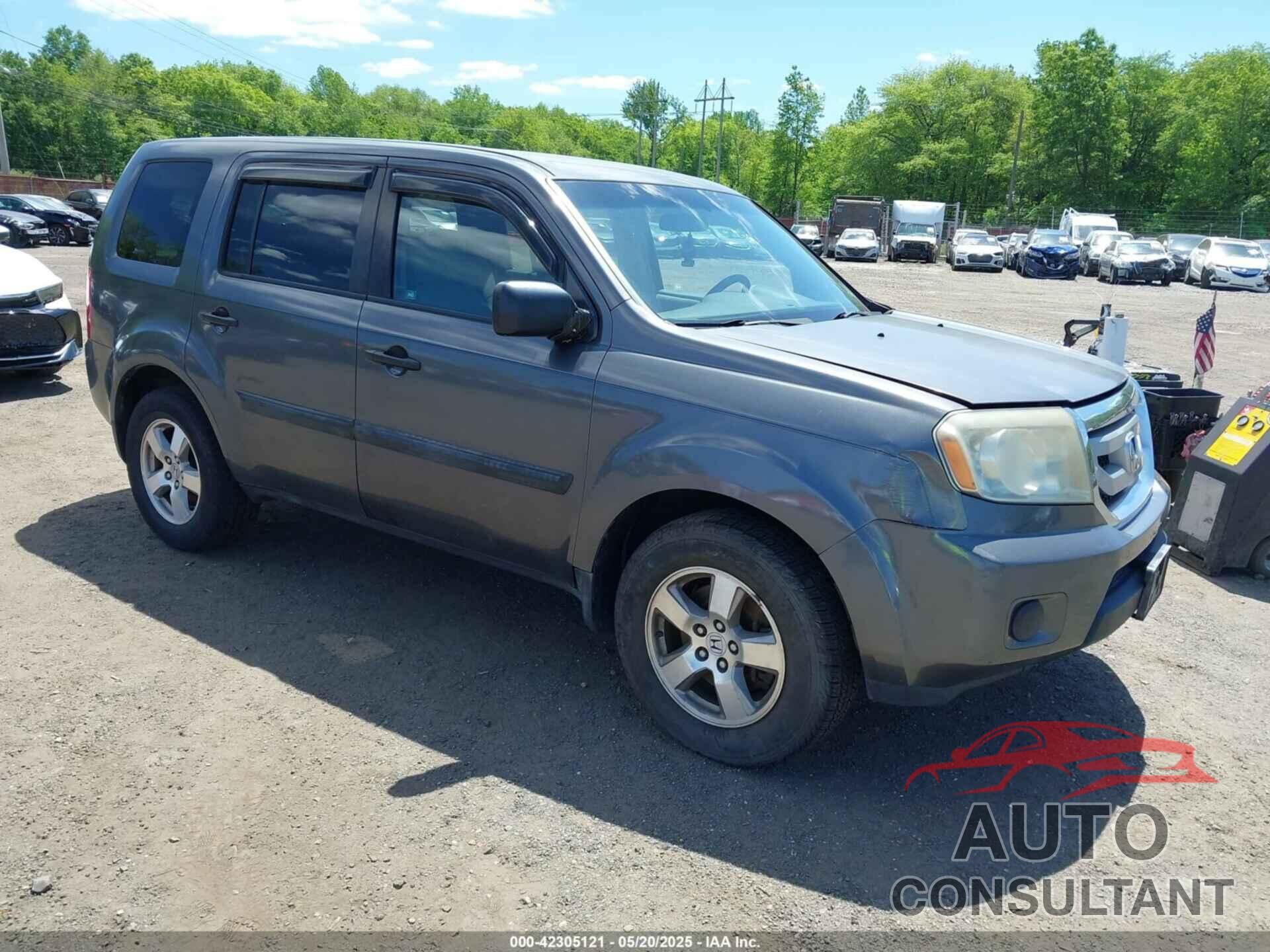 HONDA PILOT 2011 - 5FNYF4H20BB028772