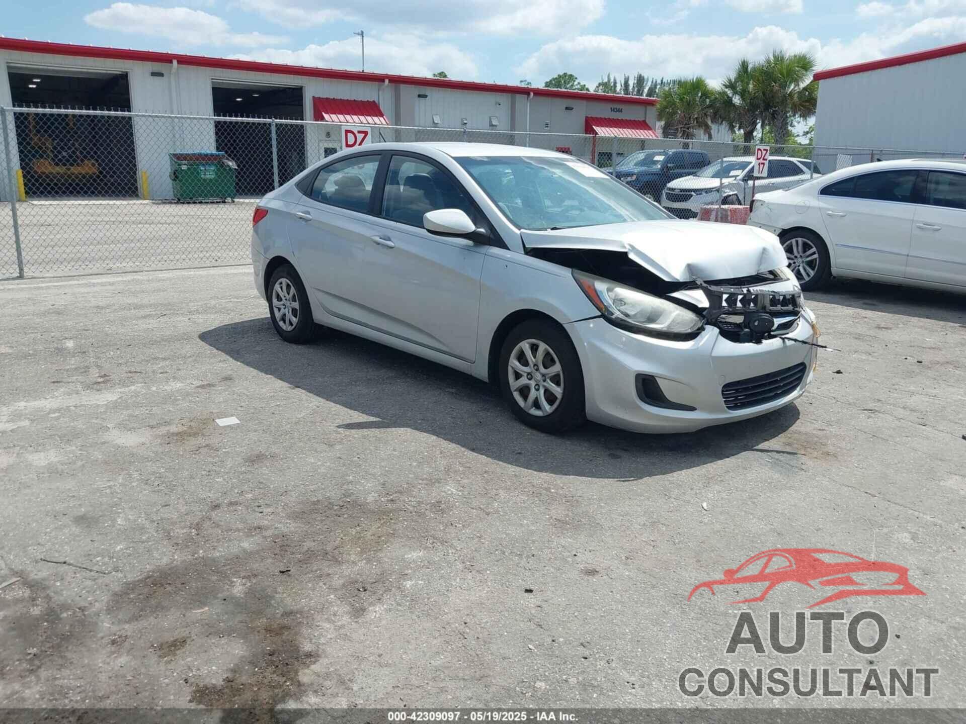 HYUNDAI ACCENT 2013 - KMHCT4AE0DU536060