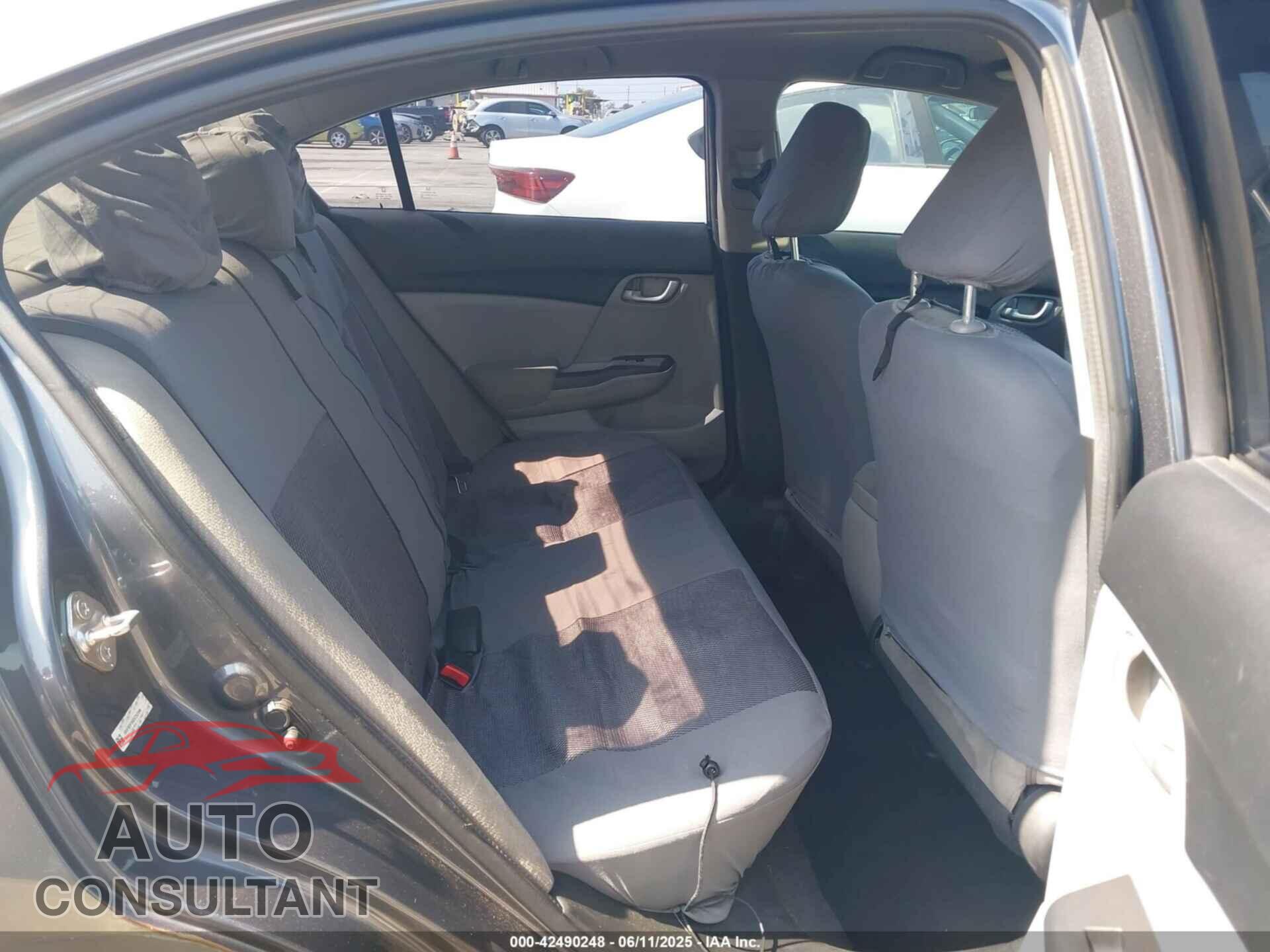 HONDA CIVIC 2013 - 19XFB2F55DE252598