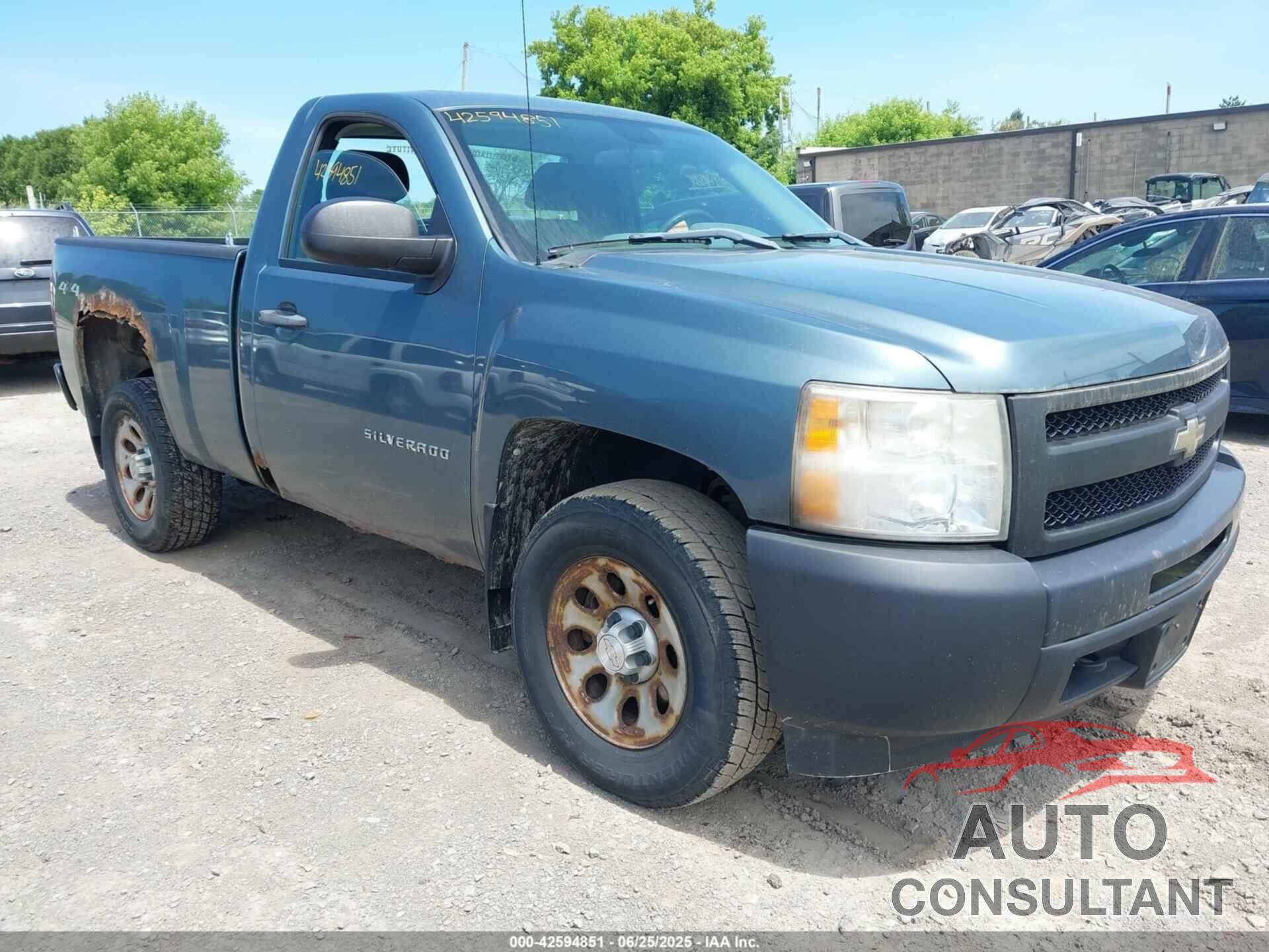 CHEVROLET SILVERADO 1500 2010 - 1GCPKPEX1AZ194526