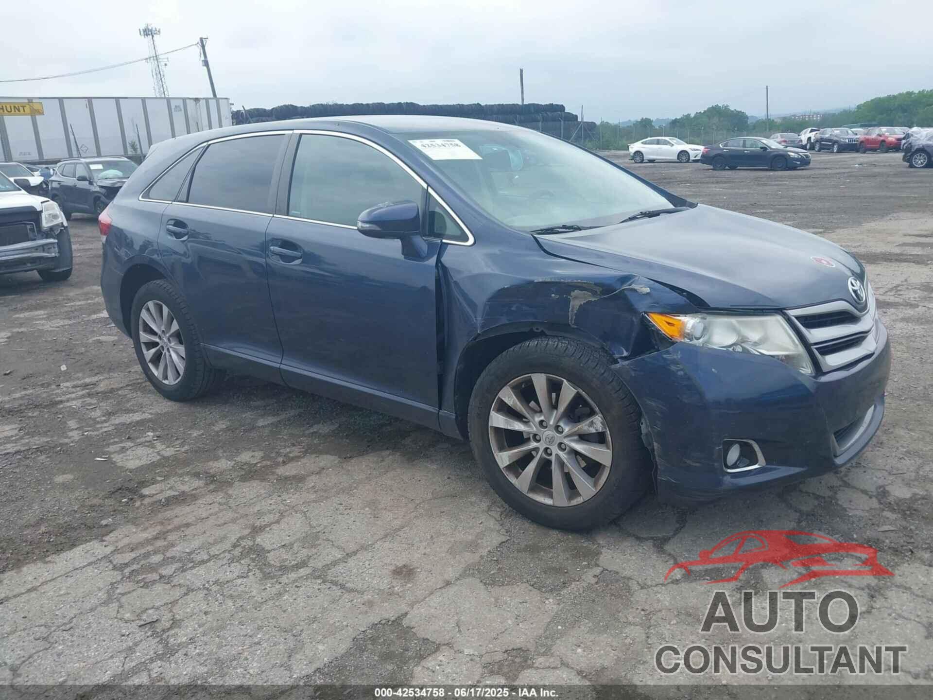 TOYOTA VENZA 2015 - 4T3BA3BB8FU069352