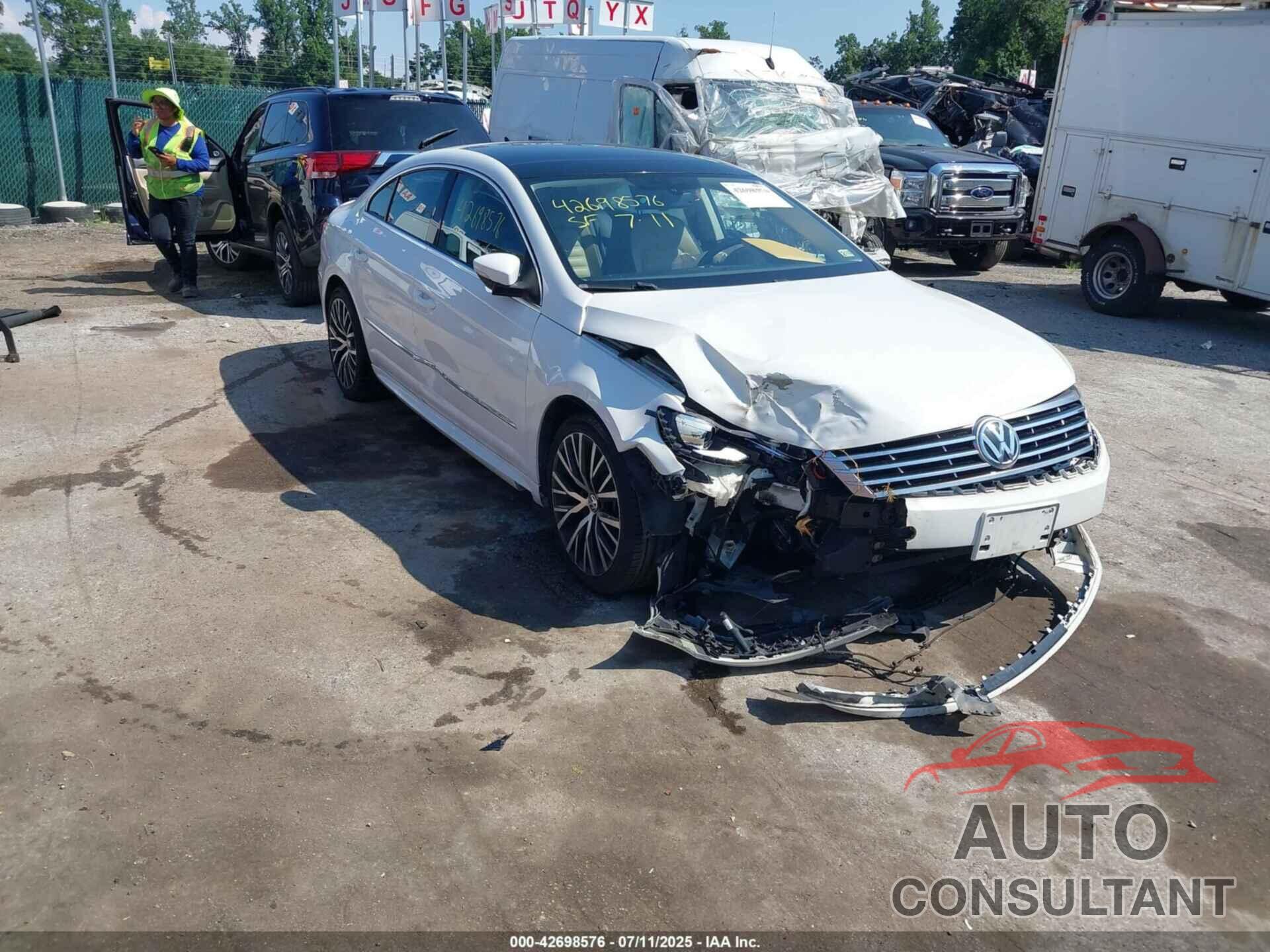 VOLKSWAGEN CC 2014 - WVWGU7ANXEE529987