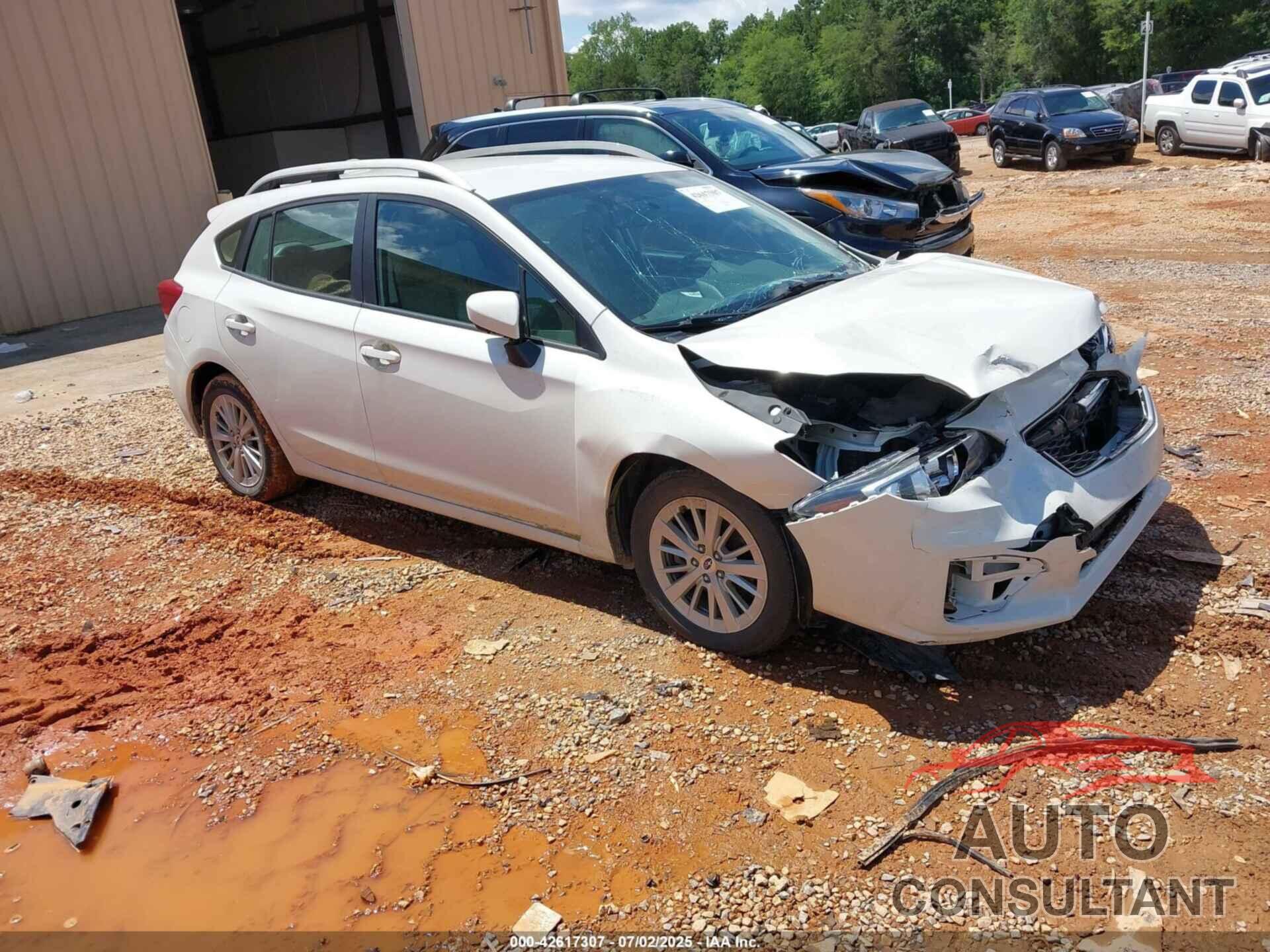 SUBARU IMPREZA 2018 - 4S3GTAB66J3725423
