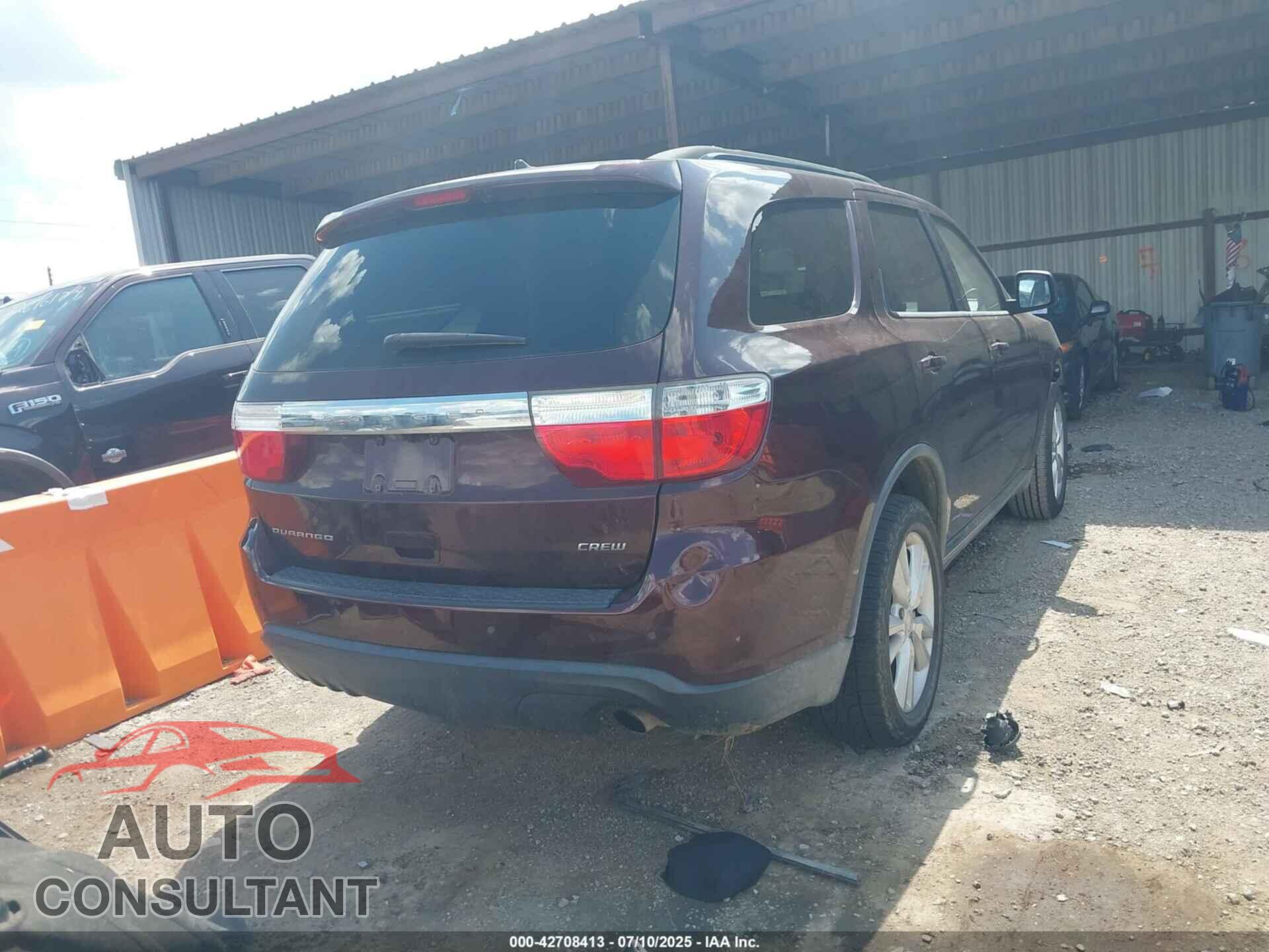 DODGE DURANGO 2012 - 1C4RDHDG0CC169696