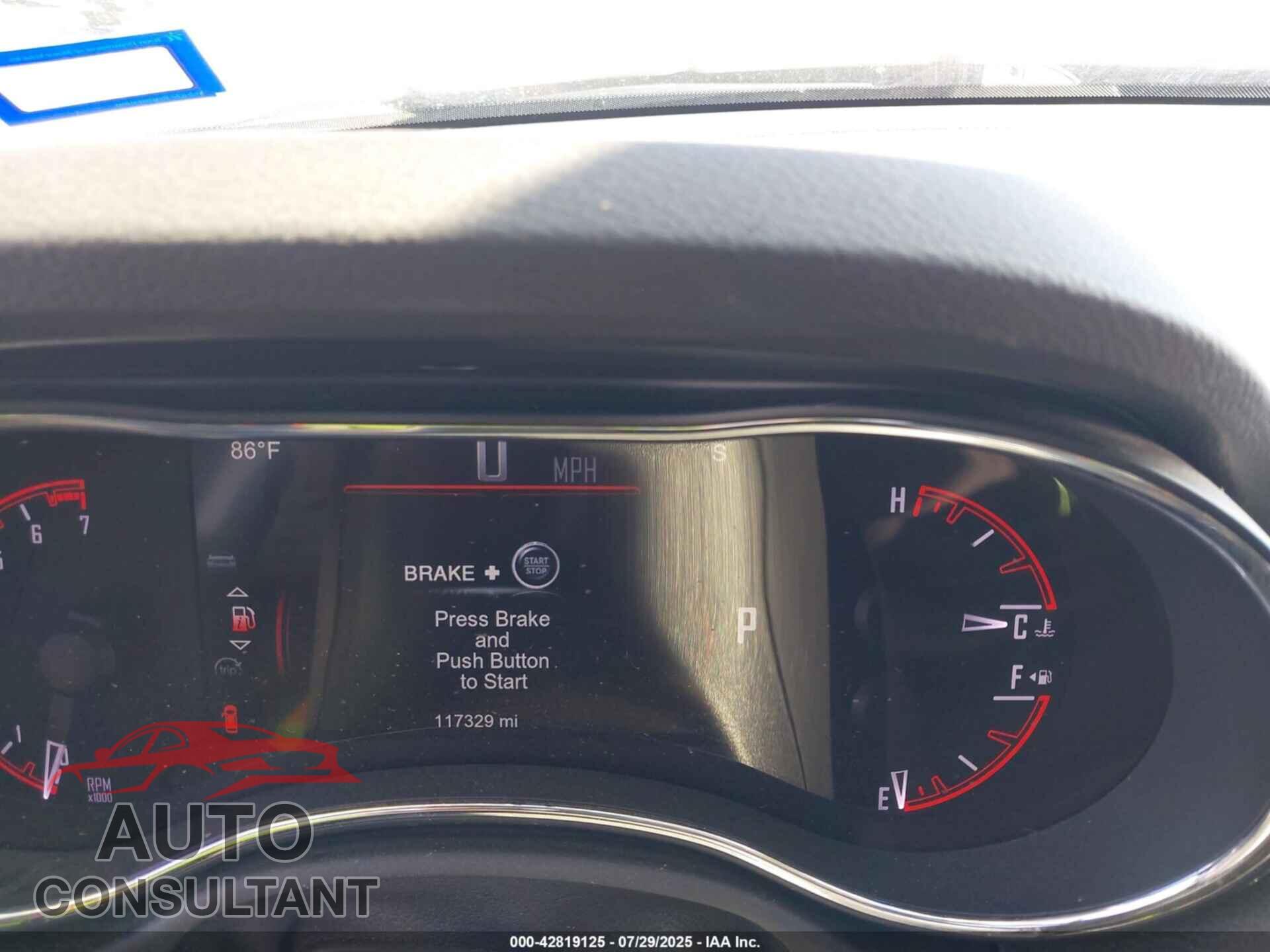 DODGE DURANGO 2014 - 1C4RDHAG8EC596549