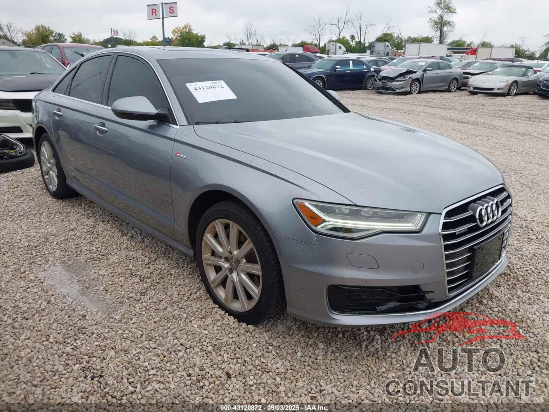 AUDI A6 2016 - WAUFGAFC4GN093886