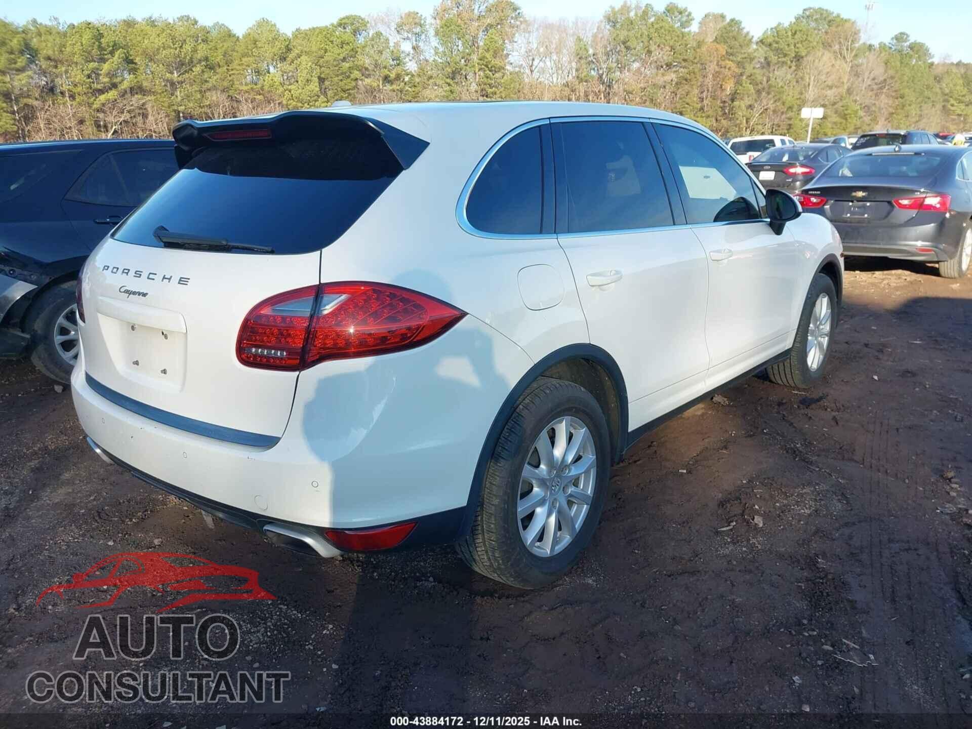 PORSCHE CAYENNE 2012 - WP1AA2A23CLA02338