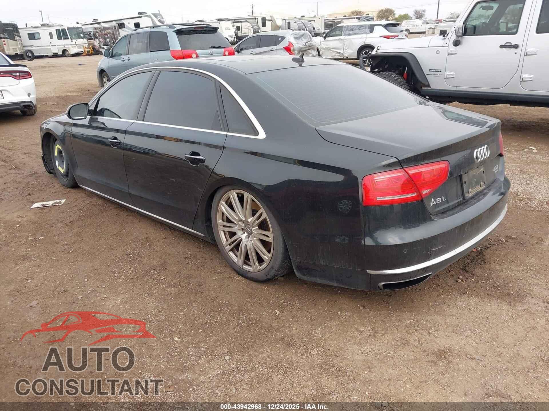 AUDI A8 L 2013 - WAUR2AFD9DN019427