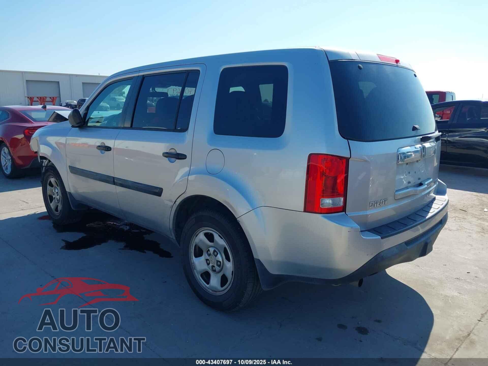 HONDA PILOT 2014 - 5FNYF4H2XEB011627