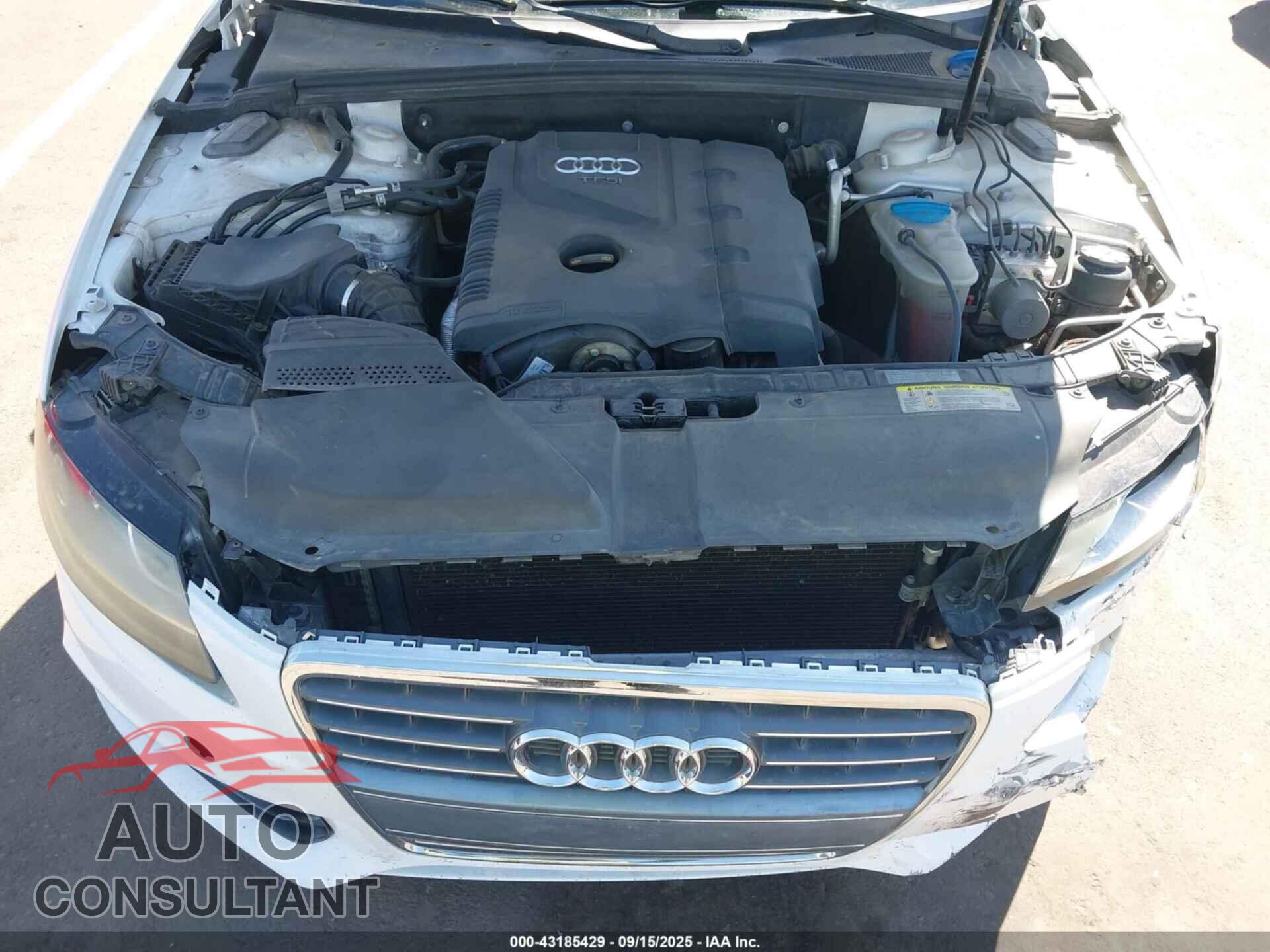 AUDI A4 2011 - WAUAFAFL2BN019727