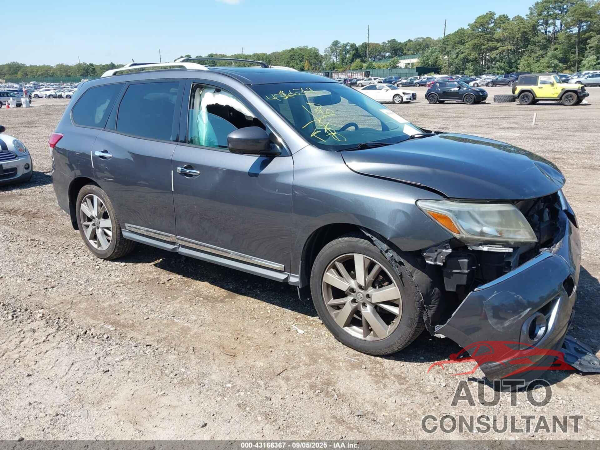 NISSAN PATHFINDER 2014 - 5N1AR2MMXEC681983
