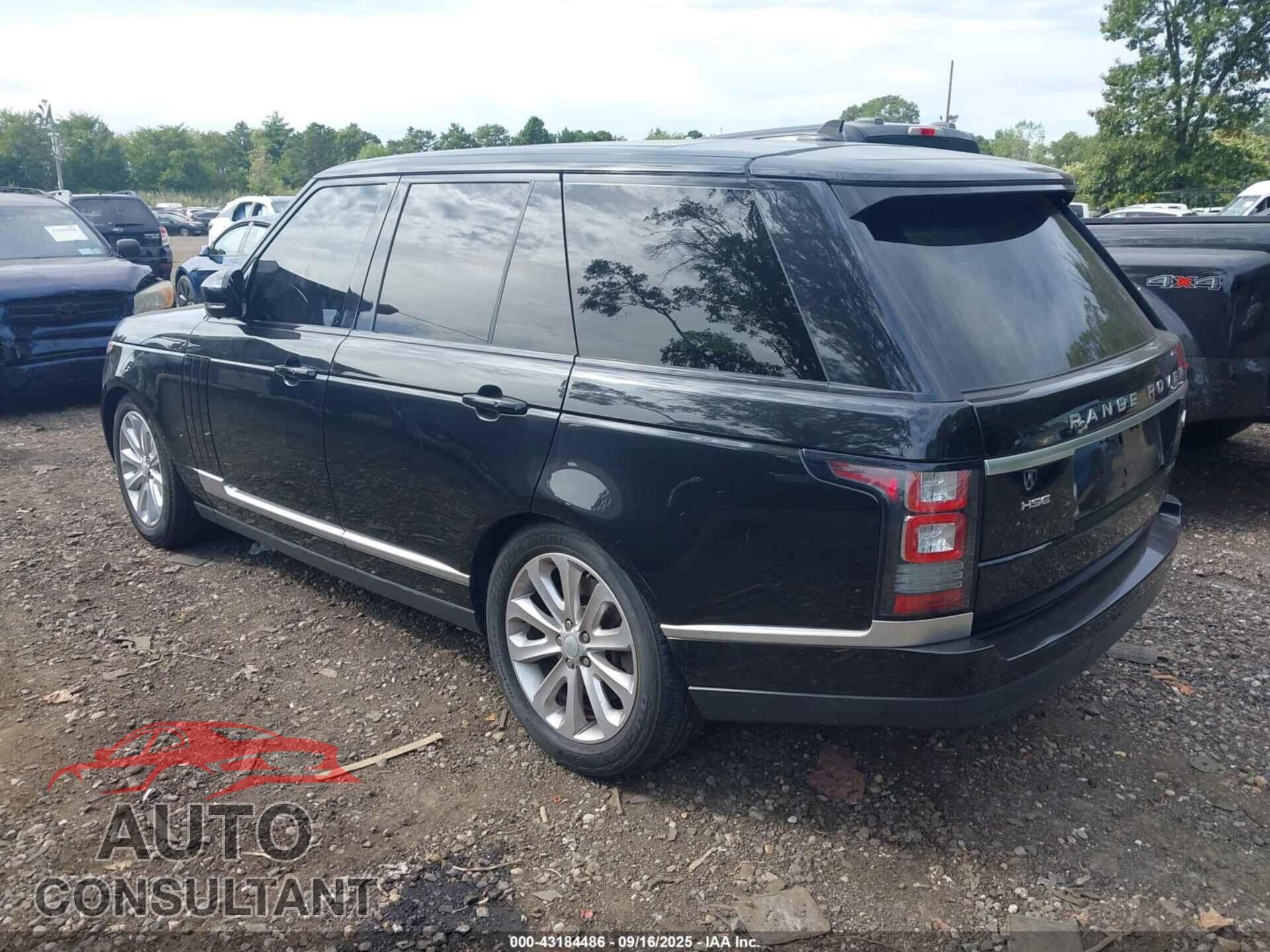 LAND ROVER RANGE ROVER 2016 - SALGS2PF2GA312526