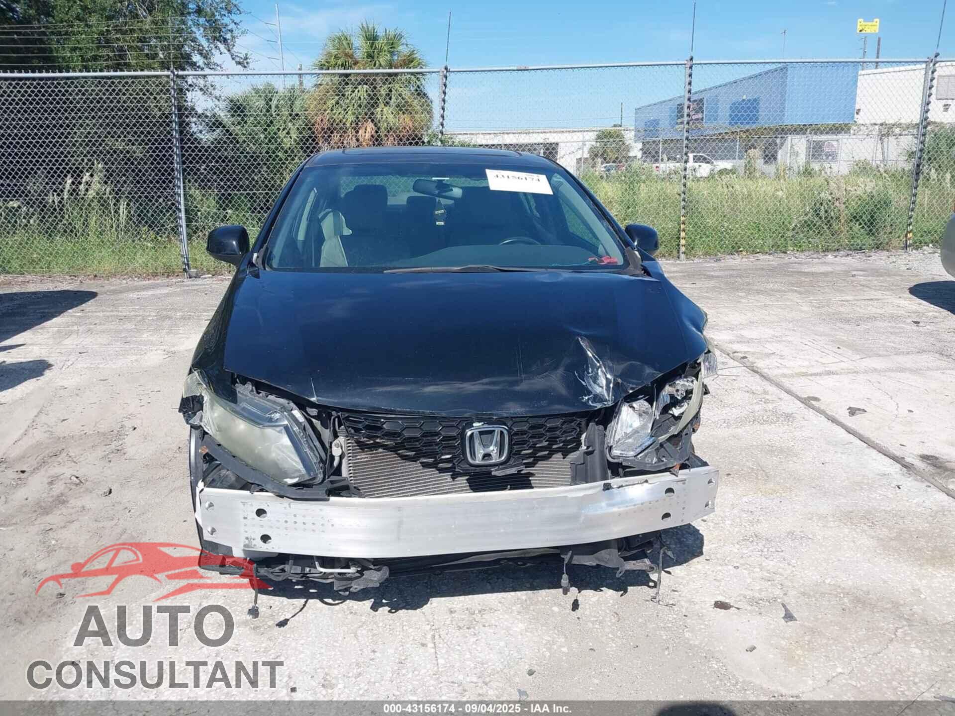 HONDA CIVIC 2013 - 19XFB2F94DE008363
