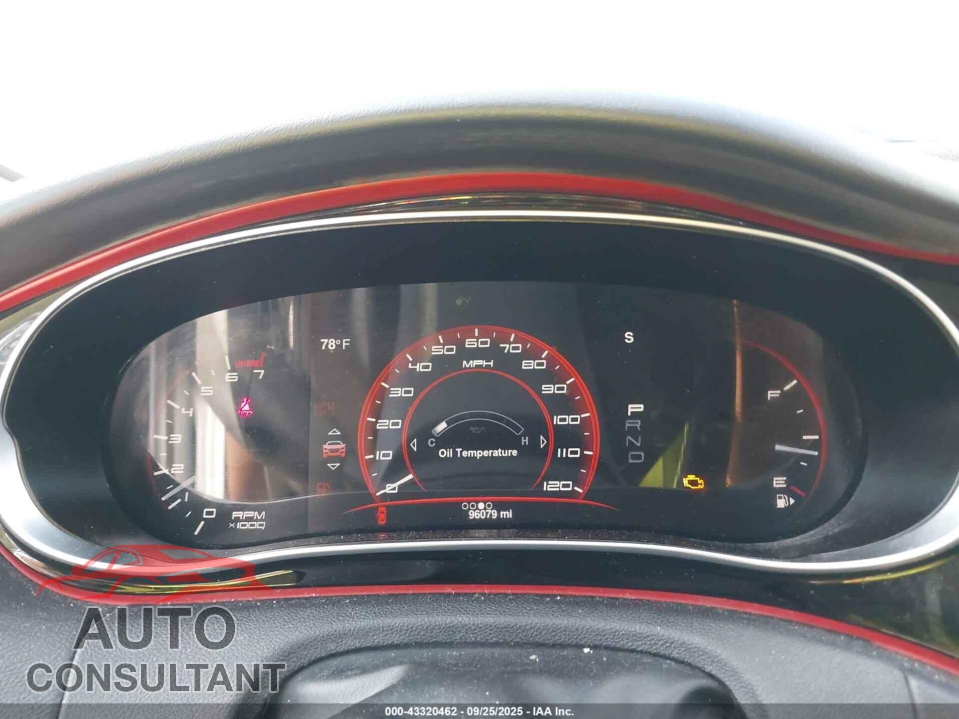 DODGE DART 2015 - 1C3CDFDH0FD173740