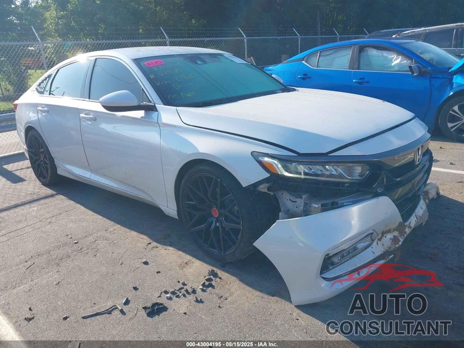 HONDA ACCORD 2018 - 1HGCV1F39JA010920