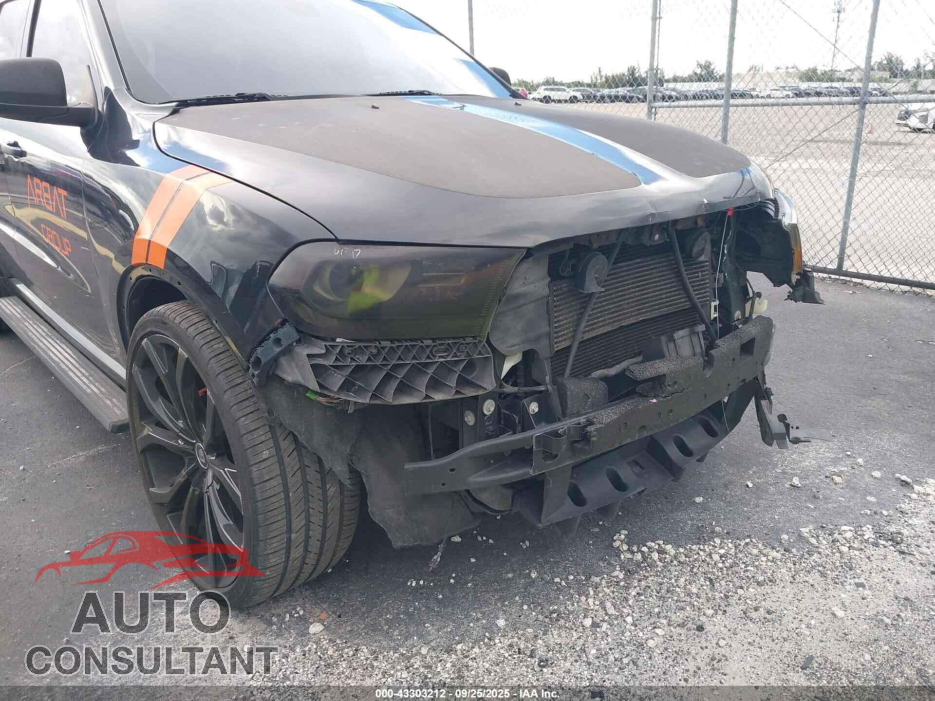 DODGE DURANGO 2015 - 1C4RDHAG1FC809830