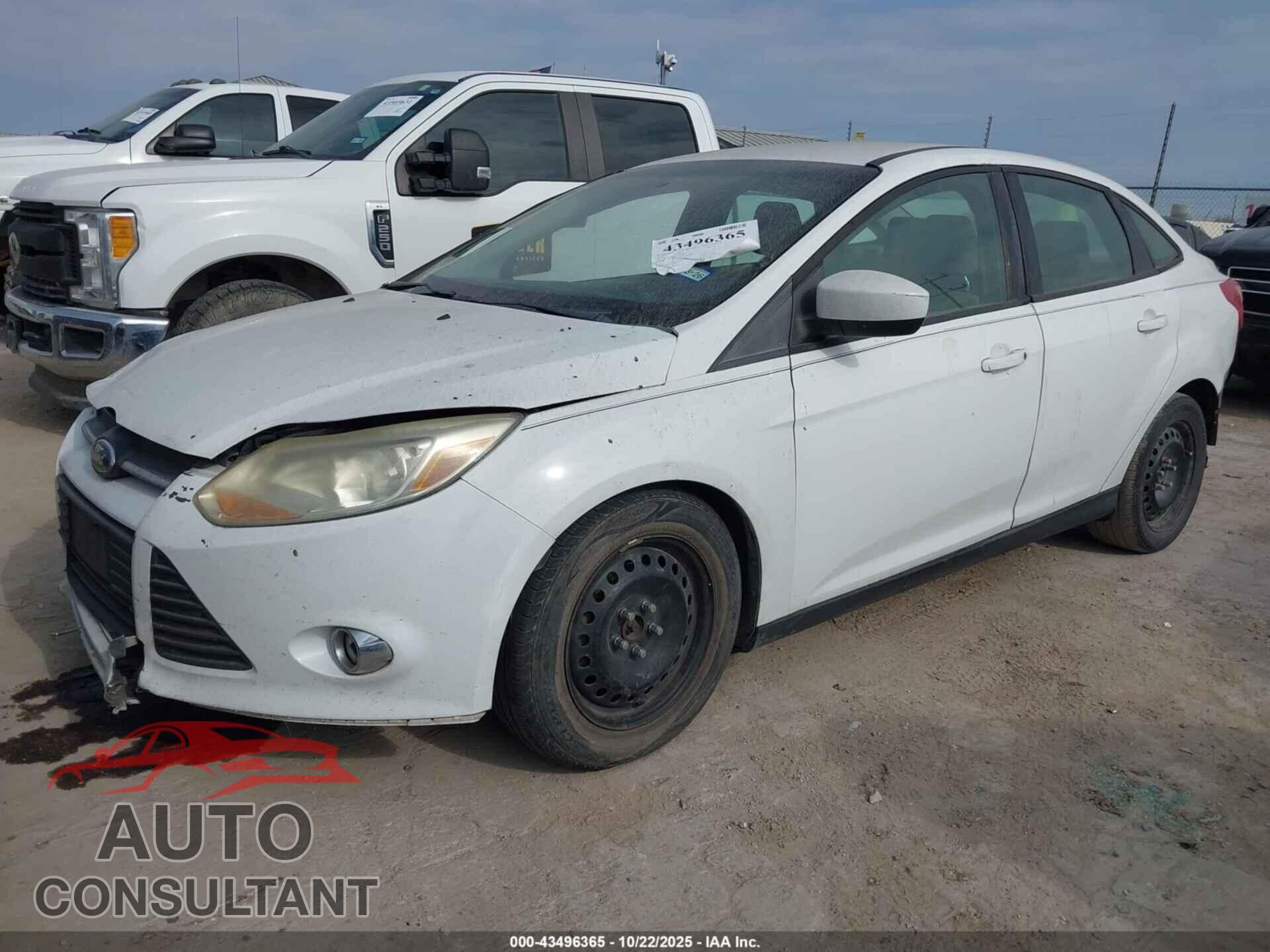 FORD FOCUS 2012 - 1FAHP3F26CL361878