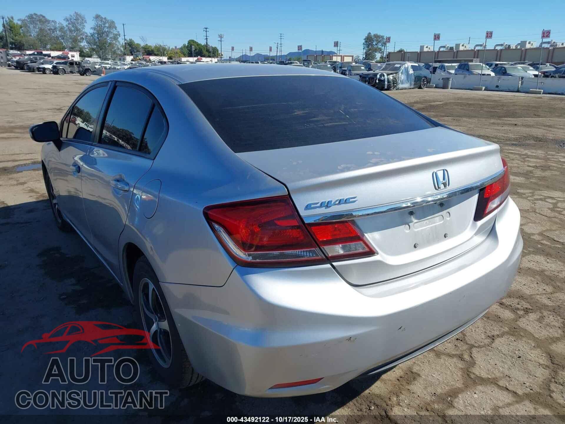 HONDA CIVIC 2015 - 19XFB2F77FE287700