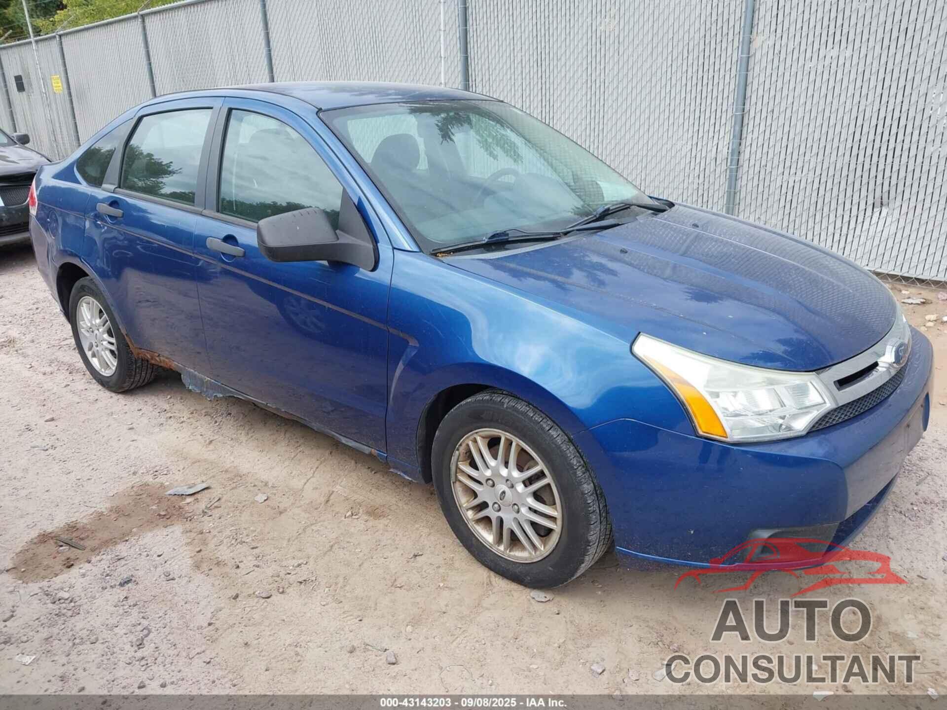 FORD FOCUS 2009 - 1FAHP35NX9W115211