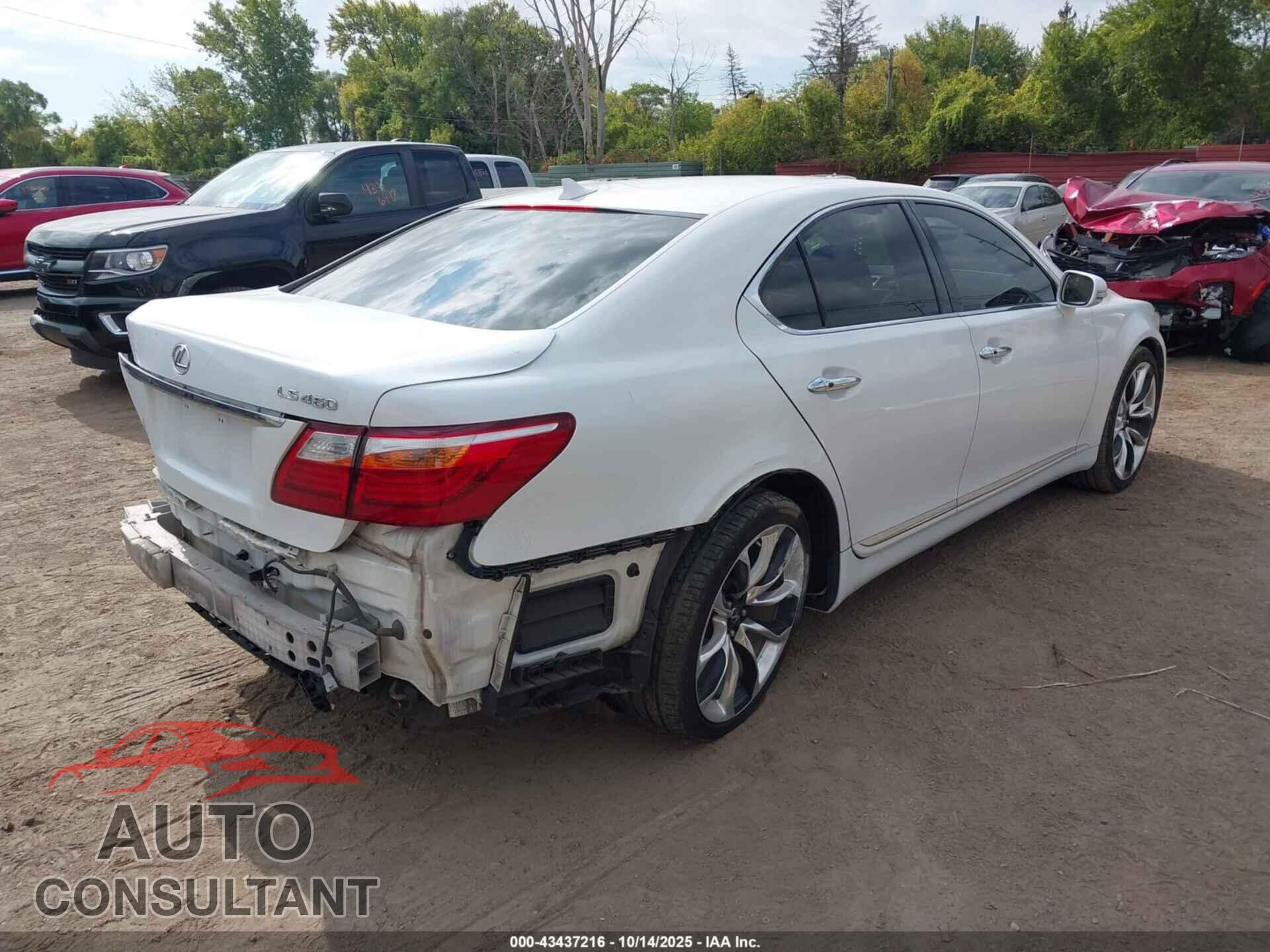 LEXUS LS 460 2012 - JTHBL5EF7C5112830