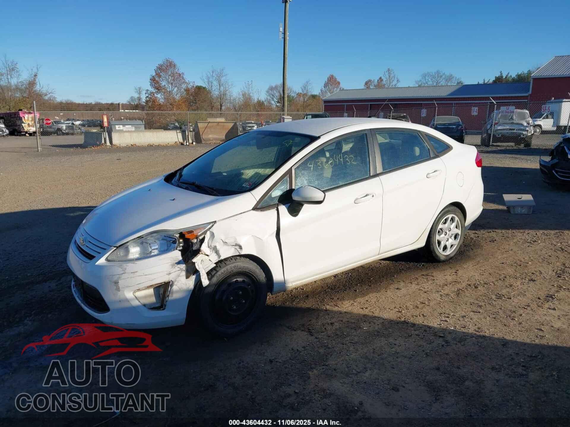 FORD FIESTA 2012 - 3FADP4AJ9CM187046
