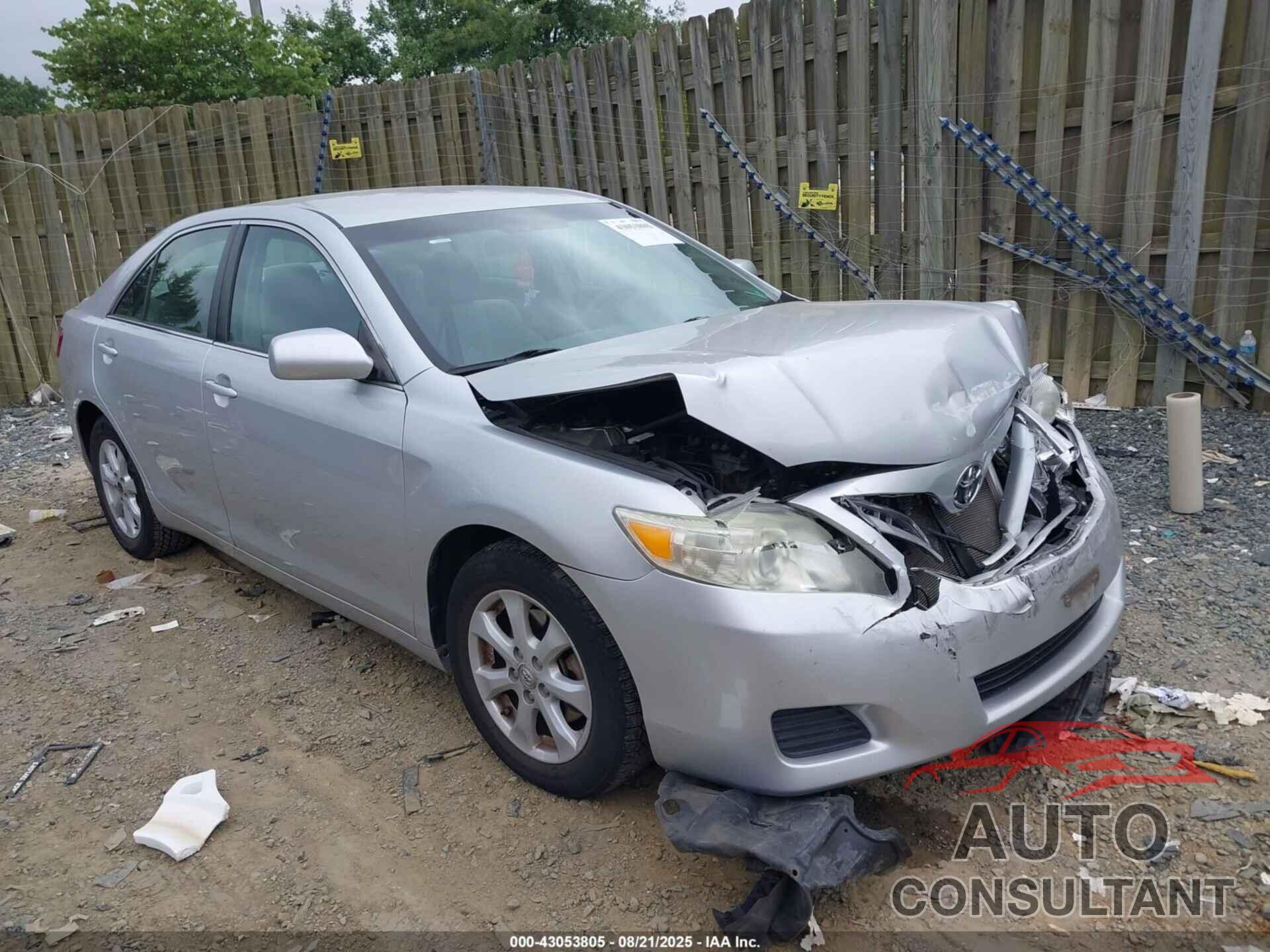 TOYOTA CAMRY 2011 - 4T1BF3EK2BU715971