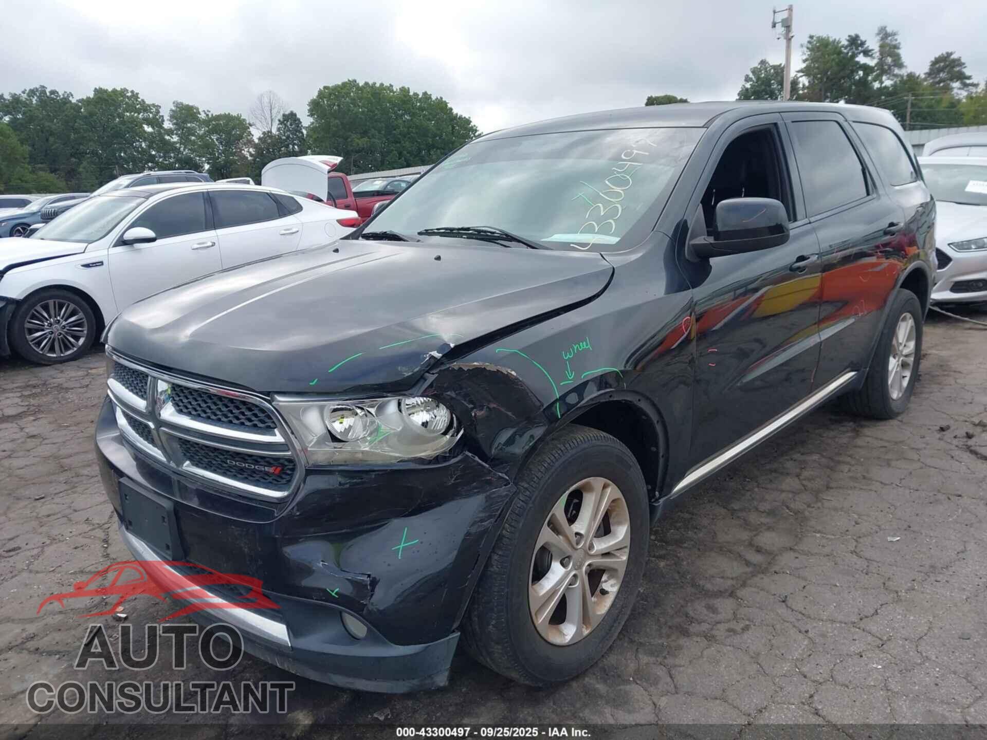 DODGE DURANGO 2013 - 1C4RDJAG4DC658776