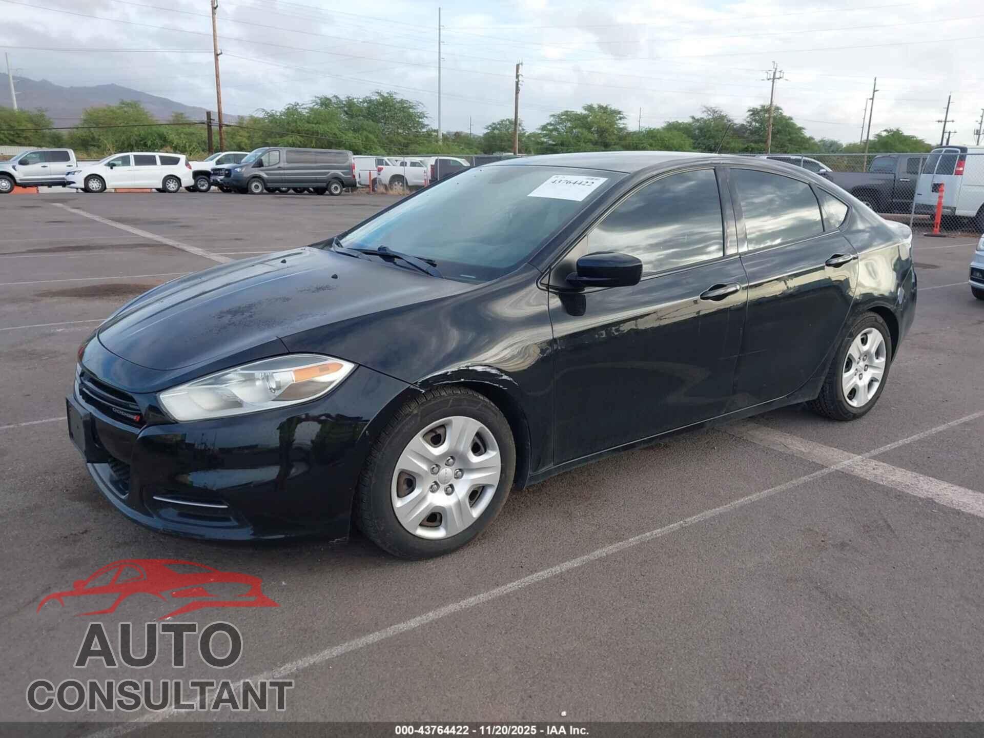 DODGE DART 2015 - 1C3CDFAA7FD337105